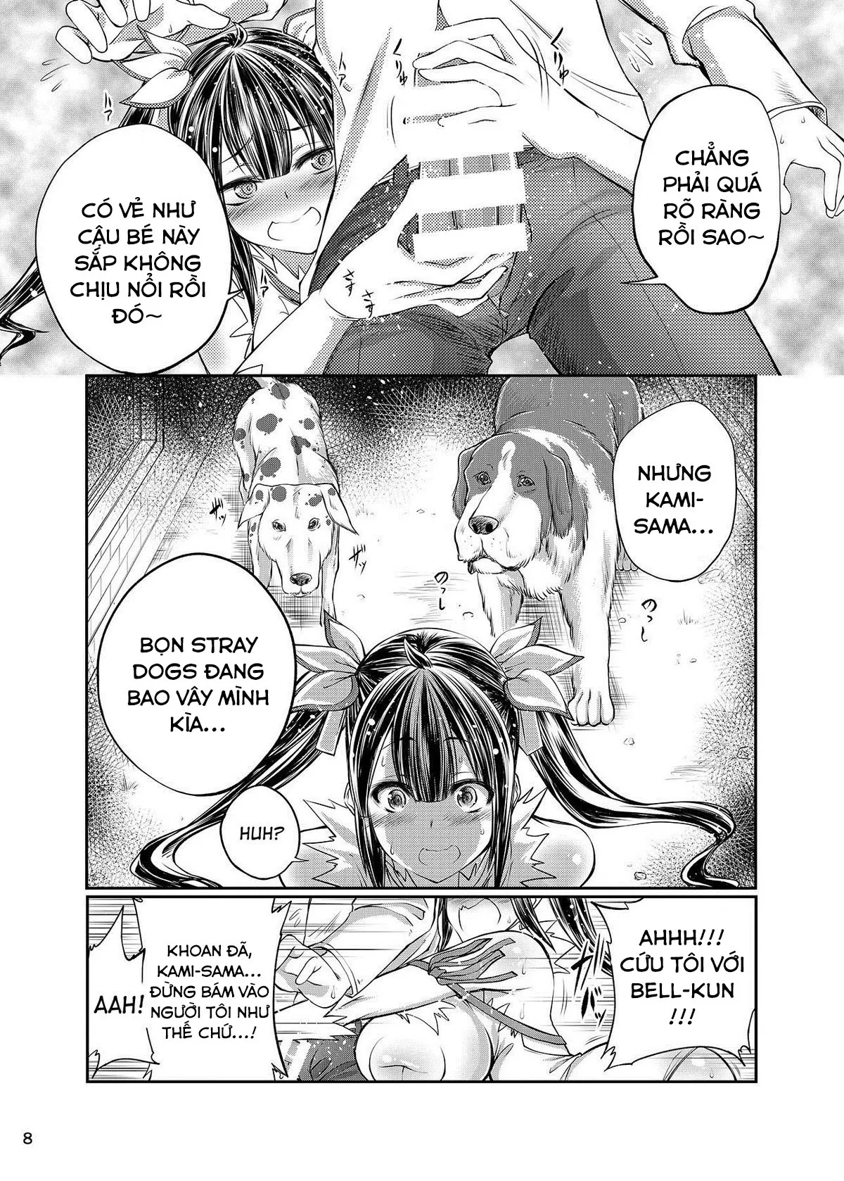 HentaiVN.net - Ảnh 8 - Dungeon ni Juukan o Motomeru no wa Machigatteiru Darou ka (Dungeon ni Deai o Motomeru no wa Machigatteiru Darou ka) [ダンジョンに獣姦を求めるのは間違っているだろうか (ダンジョンに出会いを求めるのは間違っているだろうか)] - Oneshot