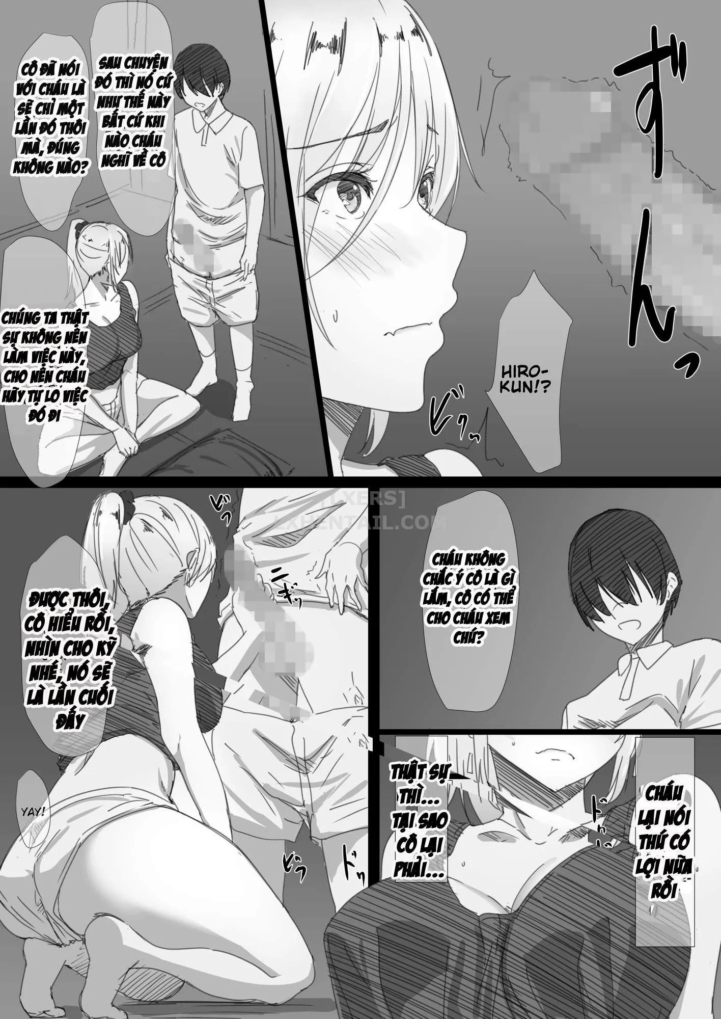HentaiVN.net - Ảnh 30 - Yanmama Oba-san no Miwaku no Karada [ヤンママおばさんの魅惑の躰] - Chap 1