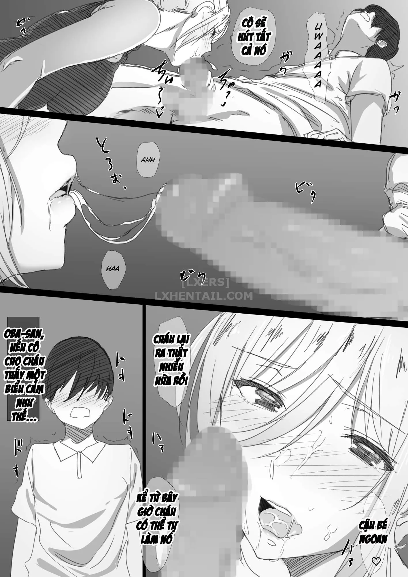 HentaiVN.net - Ảnh 34 - Yanmama Oba-san no Miwaku no Karada [ヤンママおばさんの魅惑の躰] - Chap 1