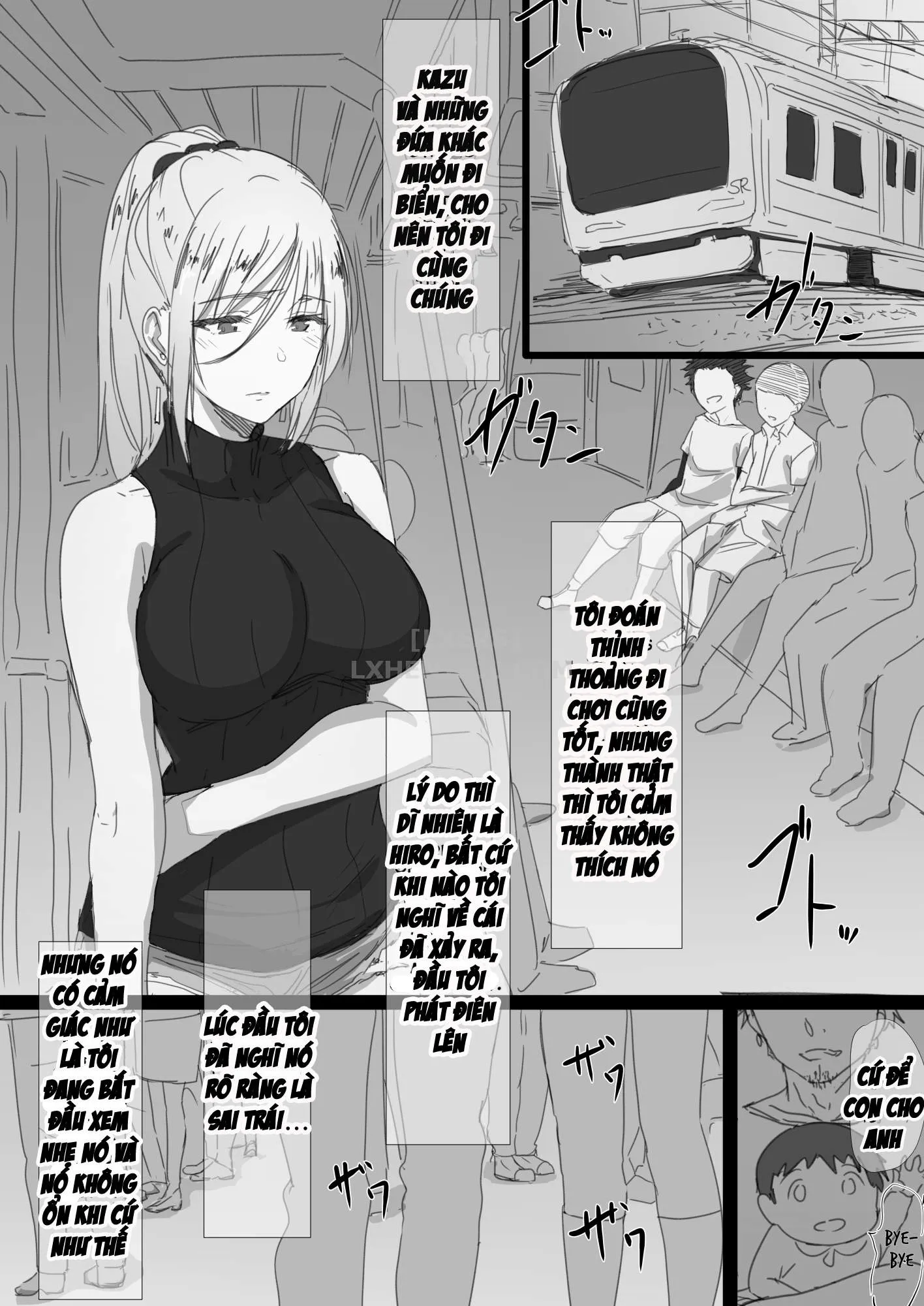 HentaiVN.net - Ảnh 46 - Yanmama Oba-san no Miwaku no Karada [ヤンママおばさんの魅惑の躰] - Chap 1