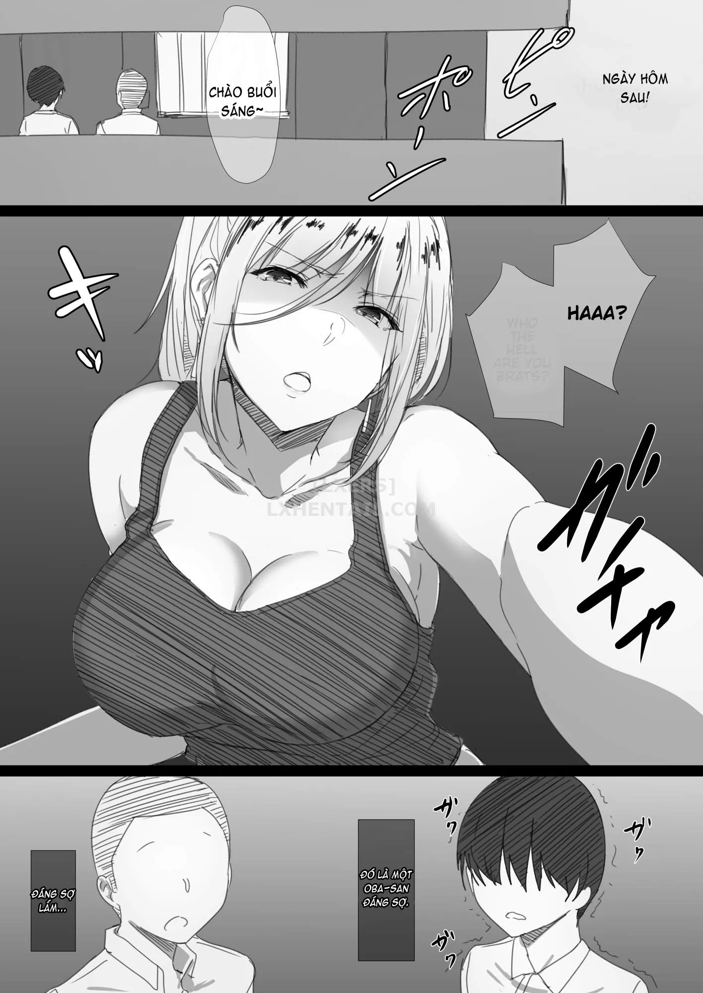 HentaiVN.net - Ảnh 7 - Yanmama Oba-san no Miwaku no Karada [ヤンママおばさんの魅惑の躰] - Chap 1