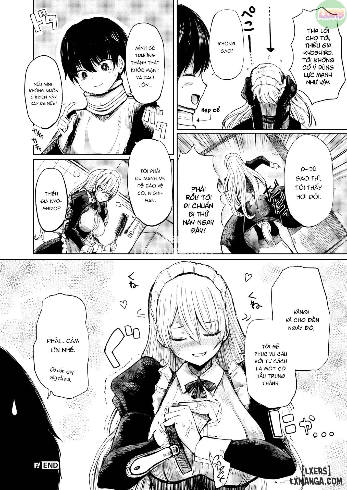 HentaiVN.net - Ảnh 20 - My Big Maid - Oneshot