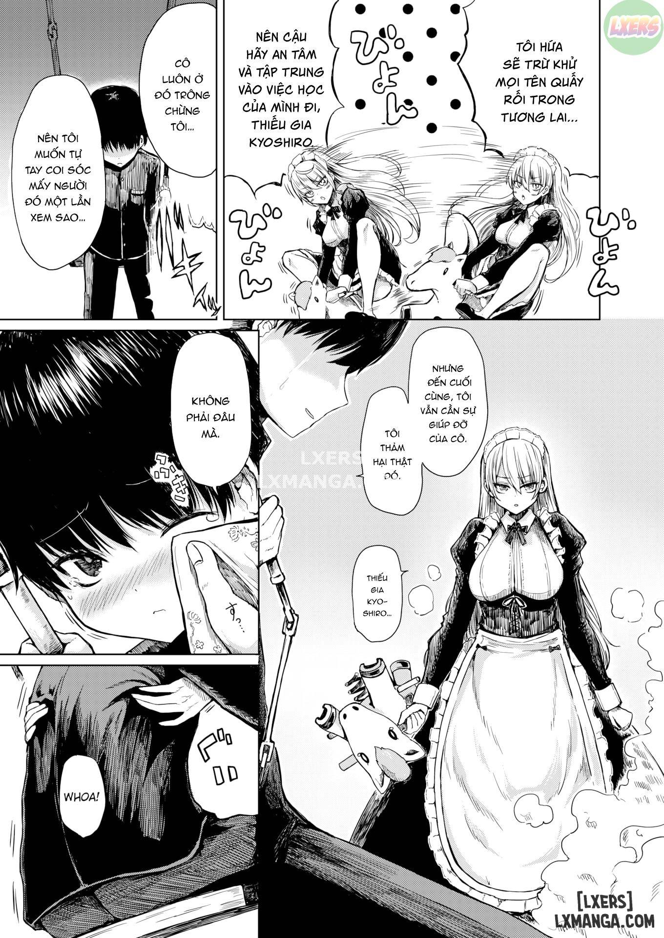 HentaiVN.net - Ảnh 5 - My Big Maid - Oneshot
