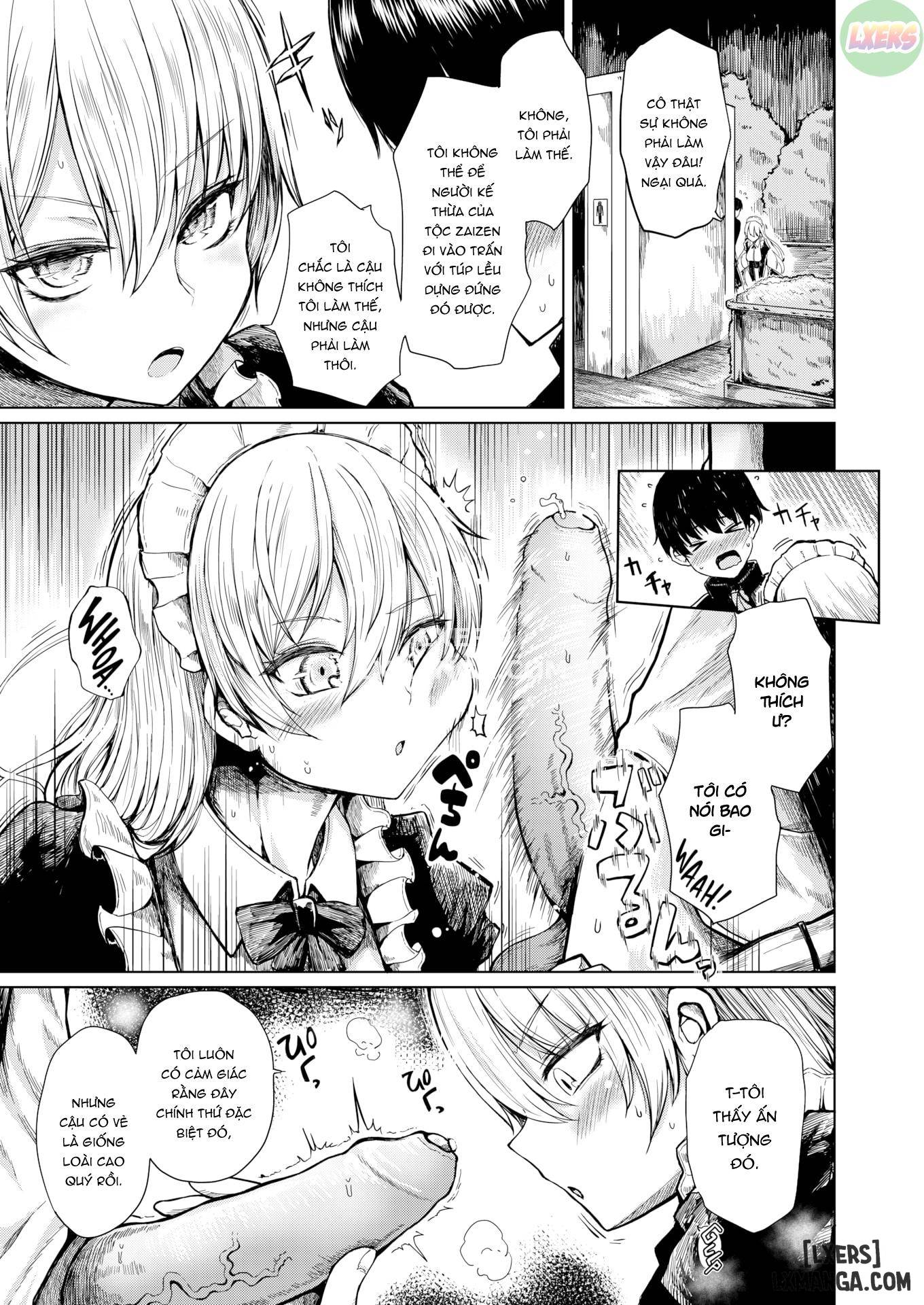 HentaiVN.net - Ảnh 7 - My Big Maid - Oneshot