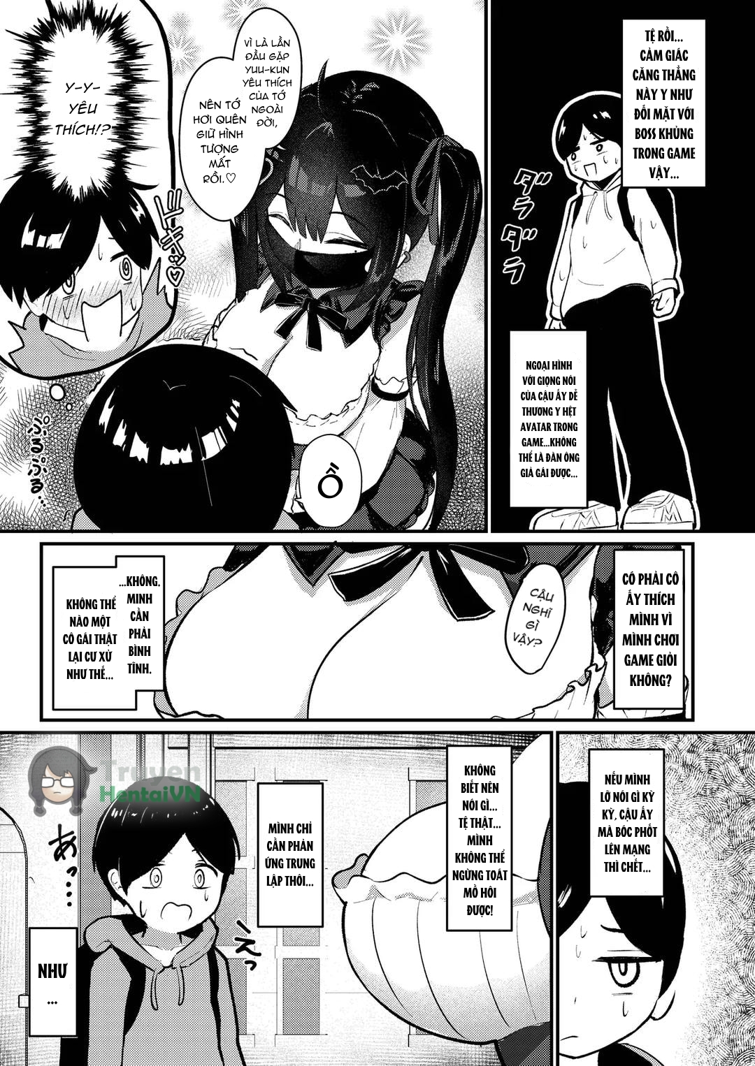 HentaiVN.net - Ảnh 11 - Hinekure Doutei ga Off-kai Ittara Succubus ni Ochinchin Propose Shichatta Hanashi - Oneshot