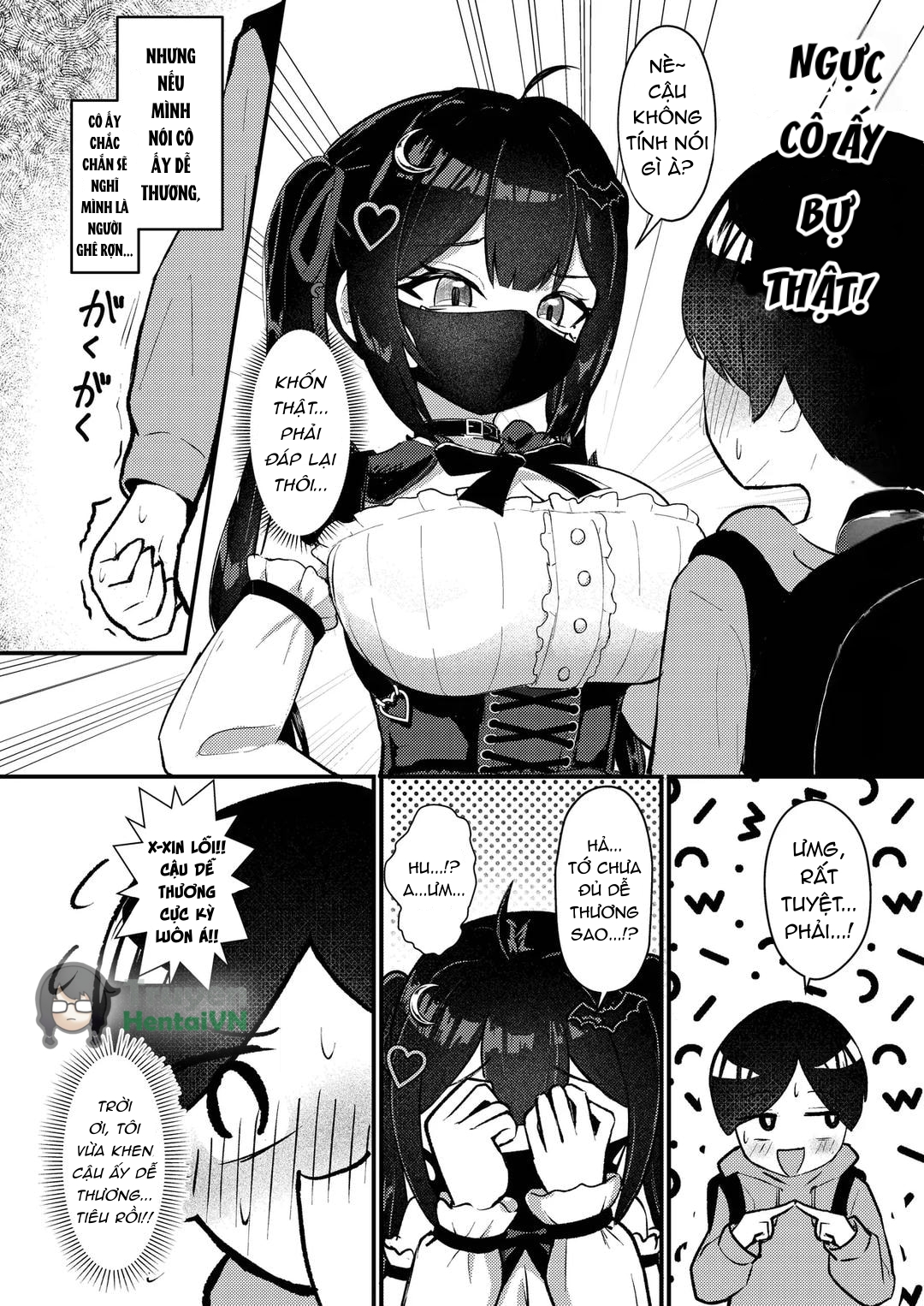 HentaiVN.net - Ảnh 12 - Hinekure Doutei ga Off-kai Ittara Succubus ni Ochinchin Propose Shichatta Hanashi - Oneshot