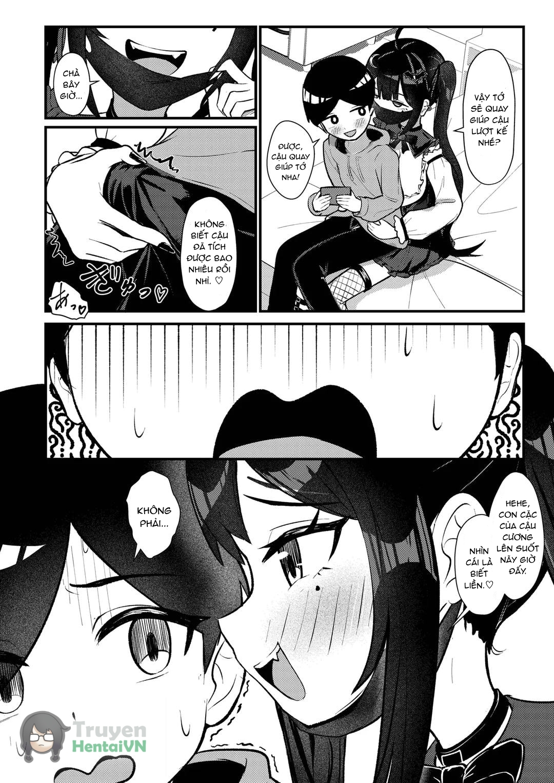 HentaiVN.net - Ảnh 22 - Hinekure Doutei ga Off-kai Ittara Succubus ni Ochinchin Propose Shichatta Hanashi - Oneshot