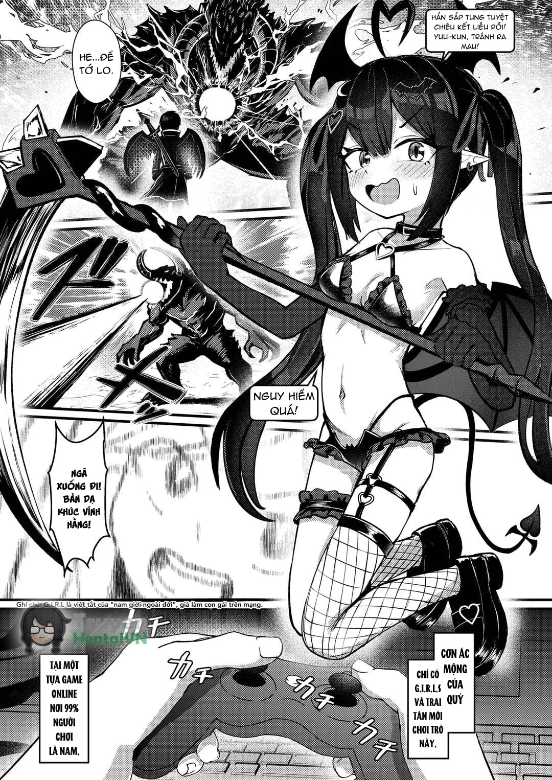 HentaiVN.net - Ảnh 5 - Hinekure Doutei ga Off-kai Ittara Succubus ni Ochinchin Propose Shichatta Hanashi - Oneshot