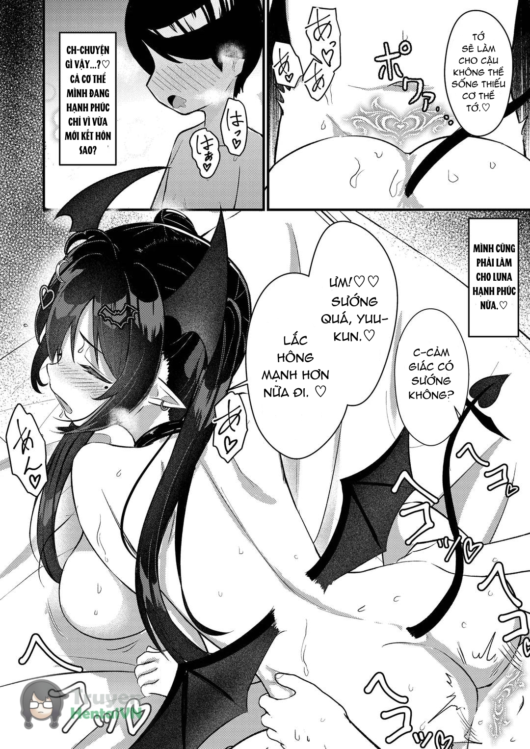 HentaiVN.net - Ảnh 55 - Hinekure Doutei ga Off-kai Ittara Succubus ni Ochinchin Propose Shichatta Hanashi - Oneshot