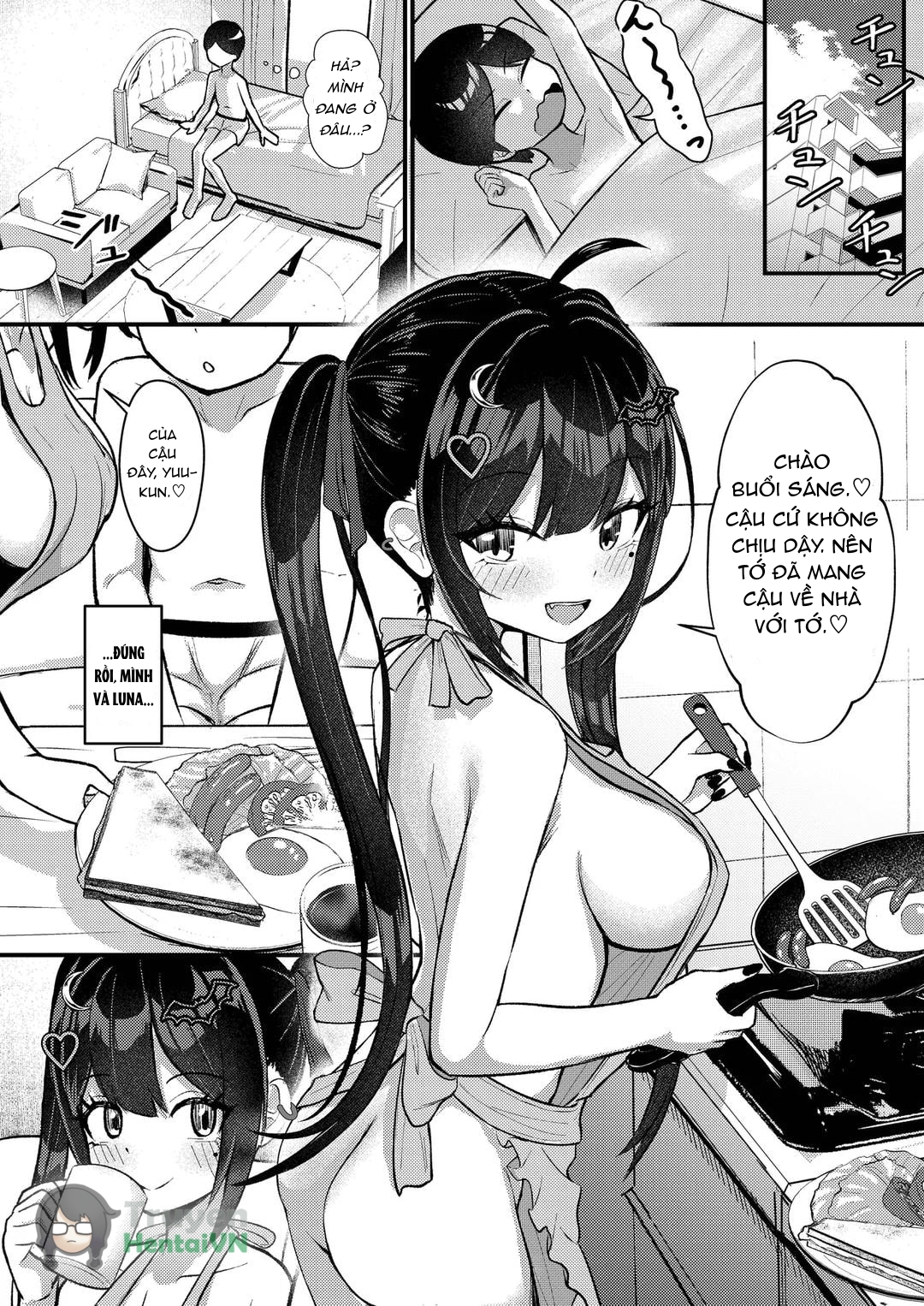 HentaiVN.net - Ảnh 64 - Hinekure Doutei ga Off-kai Ittara Succubus ni Ochinchin Propose Shichatta Hanashi - Oneshot