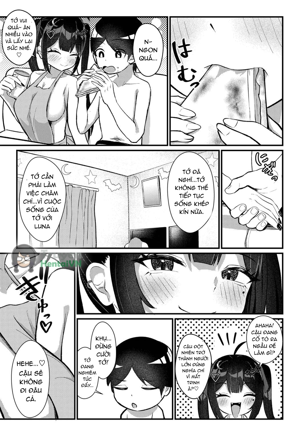 HentaiVN.net - Ảnh 65 - Hinekure Doutei ga Off-kai Ittara Succubus ni Ochinchin Propose Shichatta Hanashi - Oneshot