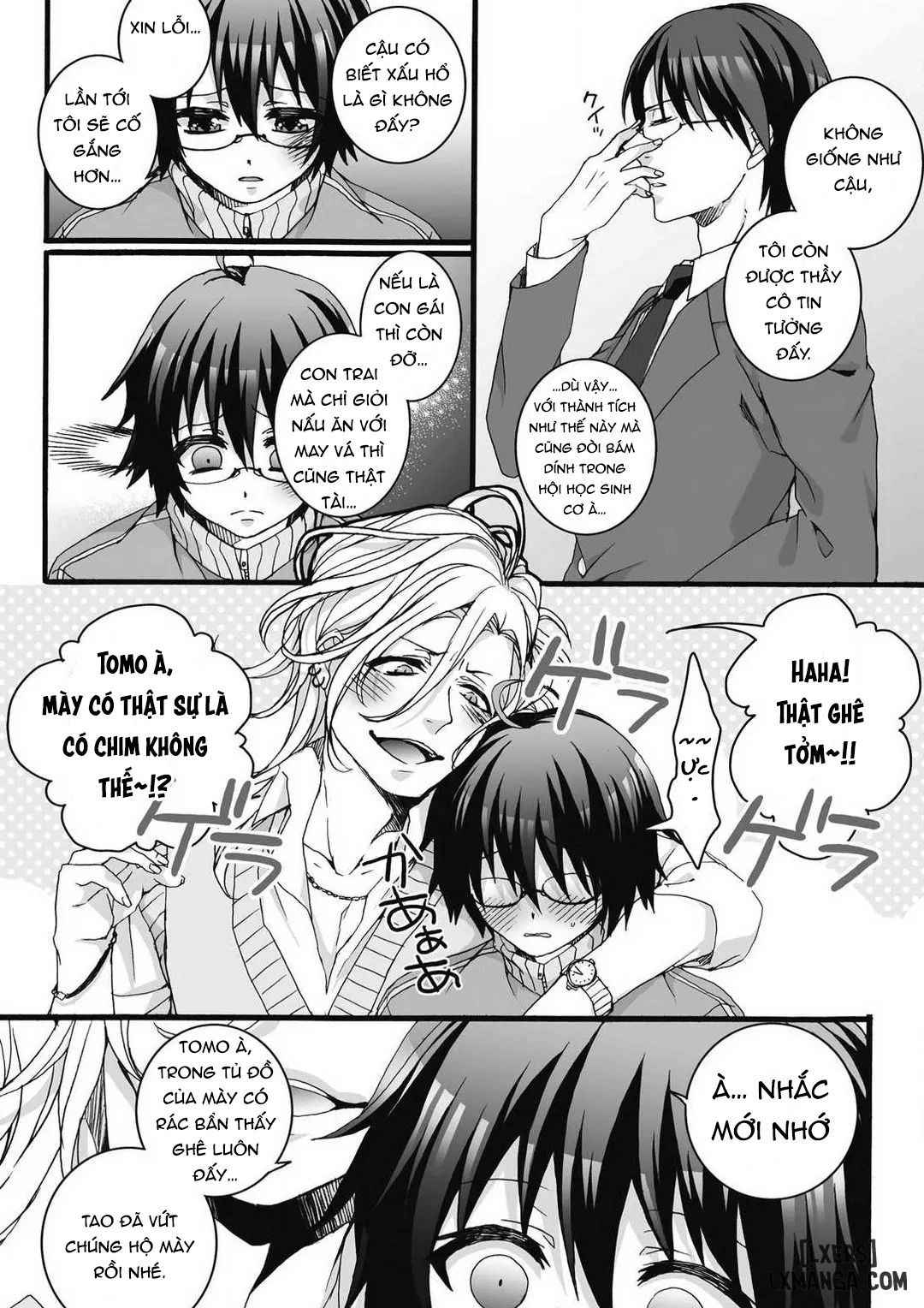 HentaiVN.net - Ảnh 10 - Ijimerare, "Onna" No Boku To Kainushi 3 Nin - Chap 1
