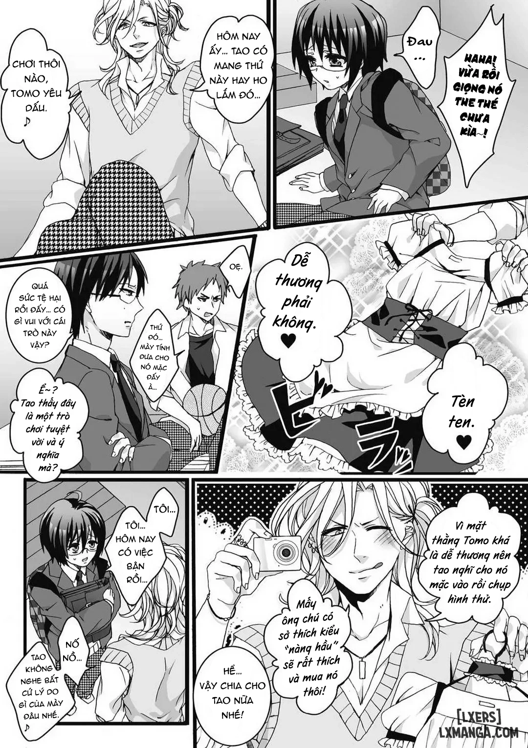HentaiVN.net - Ảnh 14 - Ijimerare, "Onna" No Boku To Kainushi 3 Nin - Chap 1