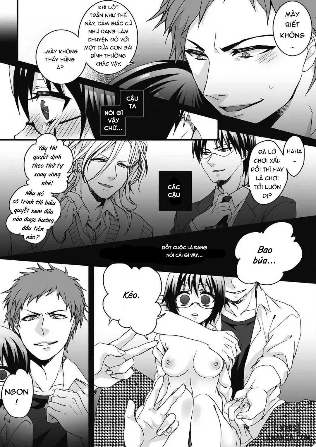 HentaiVN.net - Ảnh 18 - Ijimerare, "Onna" No Boku To Kainushi 3 Nin - Chap 1