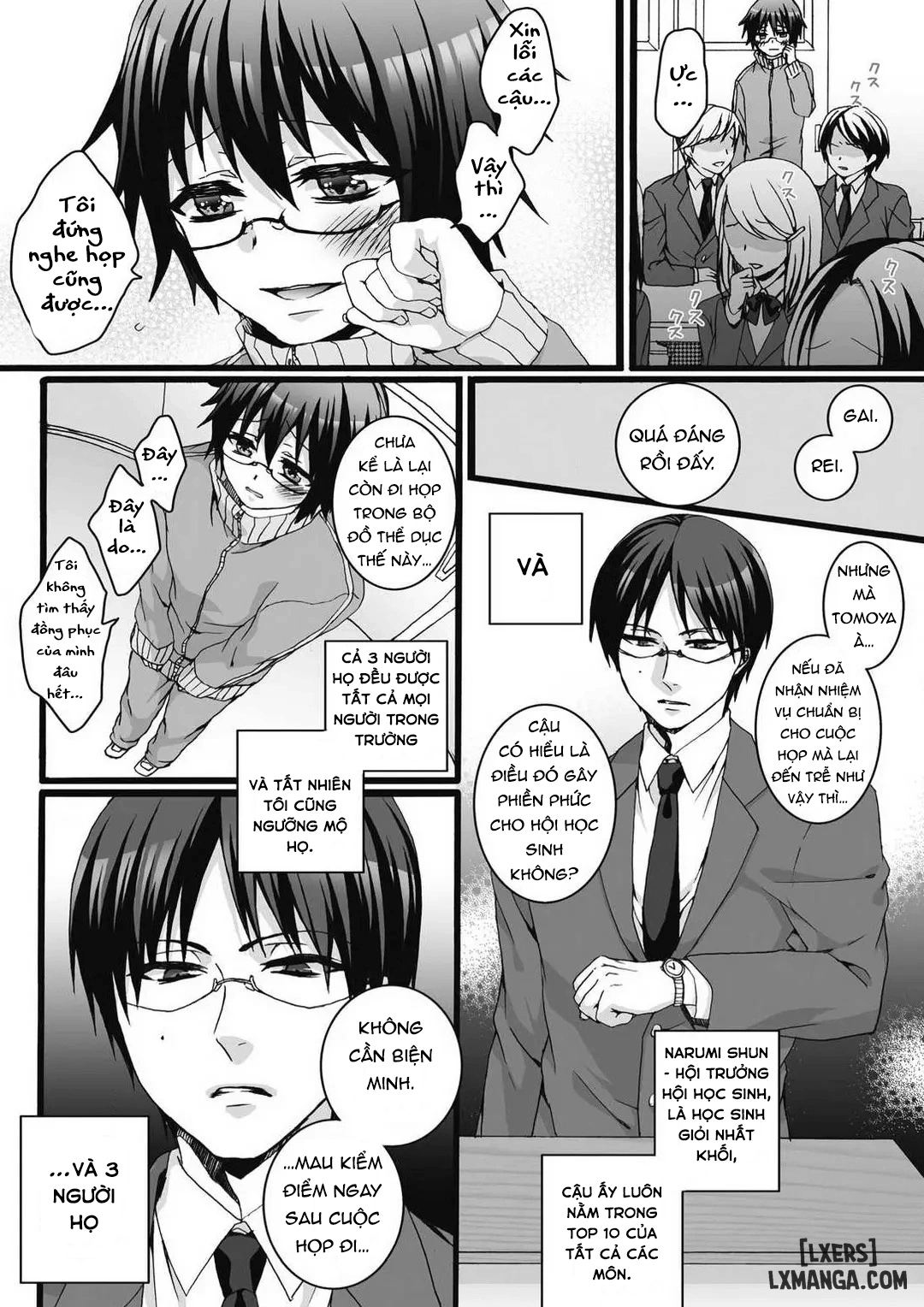 HentaiVN.net - Ảnh 8 - Ijimerare, "Onna" No Boku To Kainushi 3 Nin - Chap 1