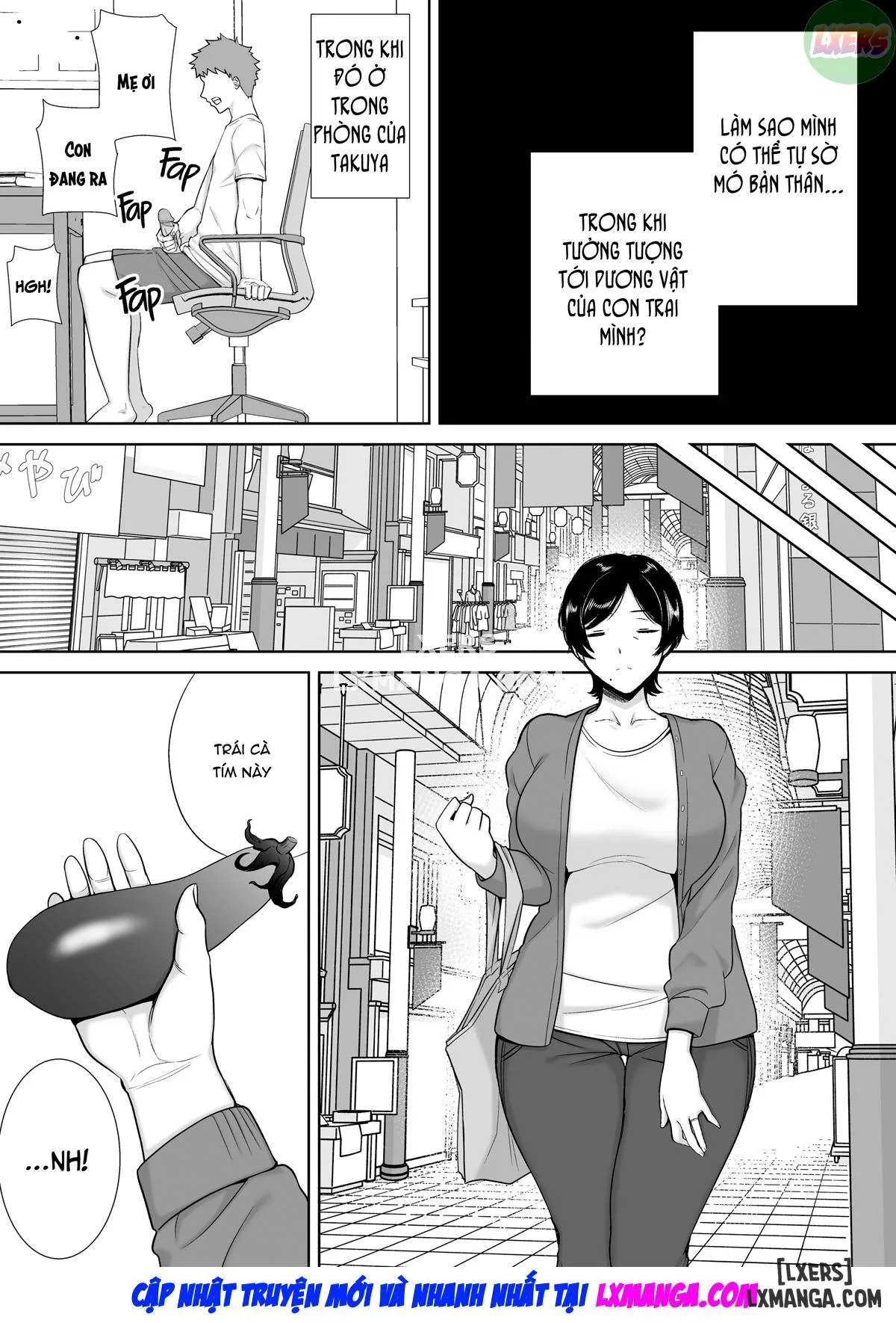 HentaiVN.net - Ảnh 17 - Kể Cả Mẹ Cũng Muốn Được Yêu - Oneshot