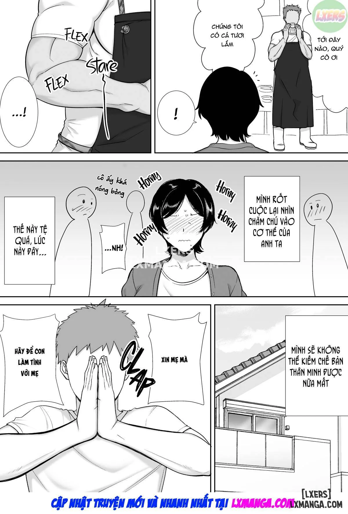 HentaiVN.net - Ảnh 18 - Kể Cả Mẹ Cũng Muốn Được Yêu - Oneshot