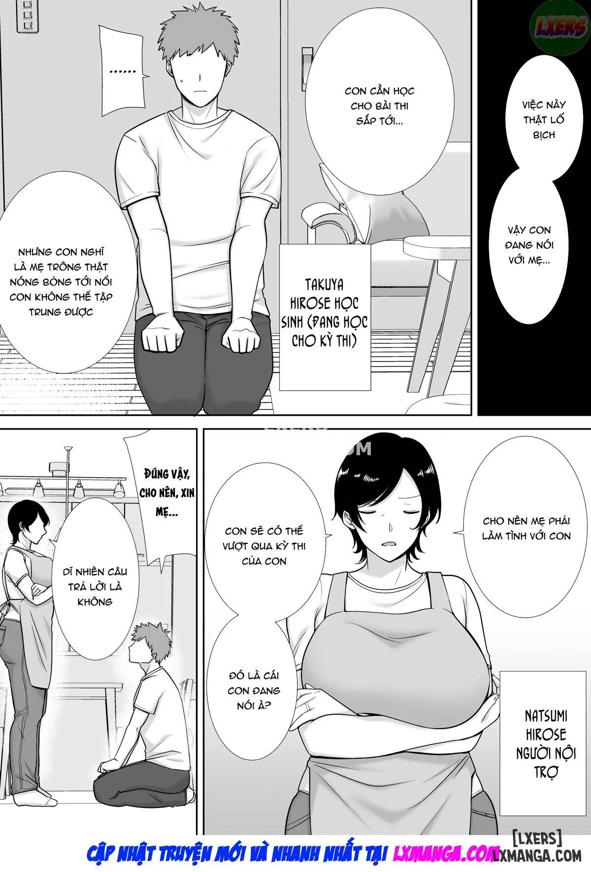 HentaiVN.net - Ảnh 6 - Kể Cả Mẹ Cũng Muốn Được Yêu - Oneshot