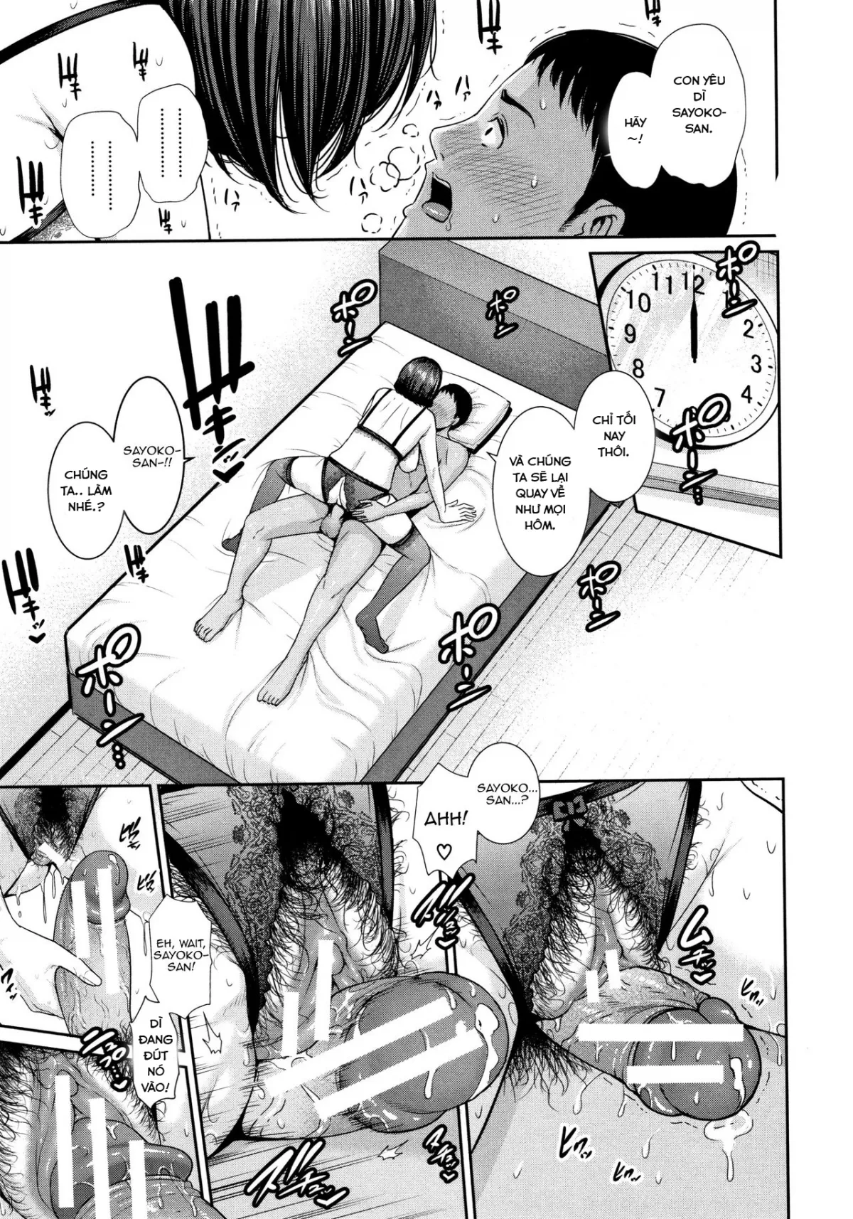 HentaiVN.net - Ảnh 16 - Loạn luận cùng step mom. [Mayonaka no Haha] - One-shot