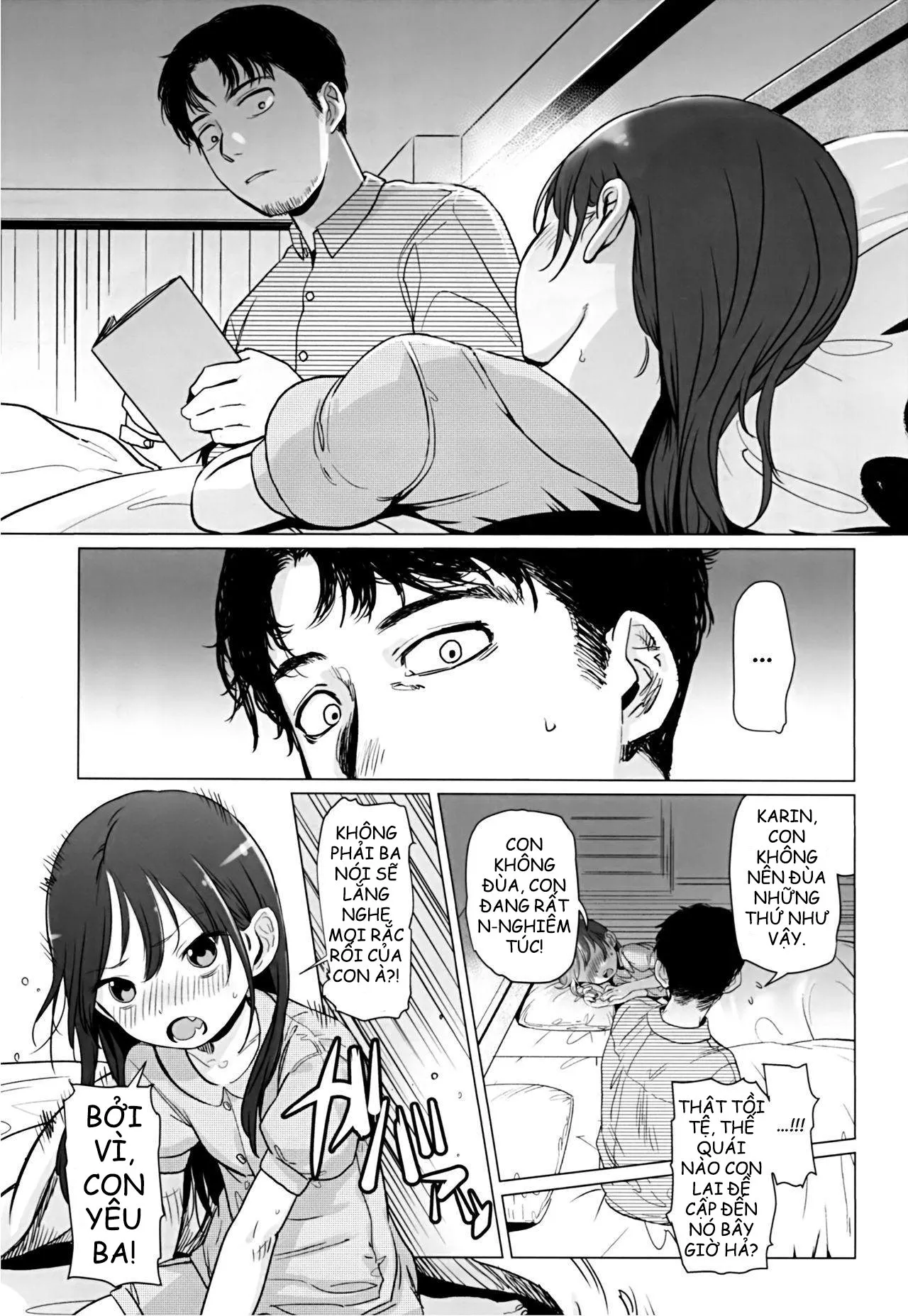 HentaiVN.net - Ảnh 13 - Yappari Papa ga Suki. [Of course I love my daddy] - Oneshot