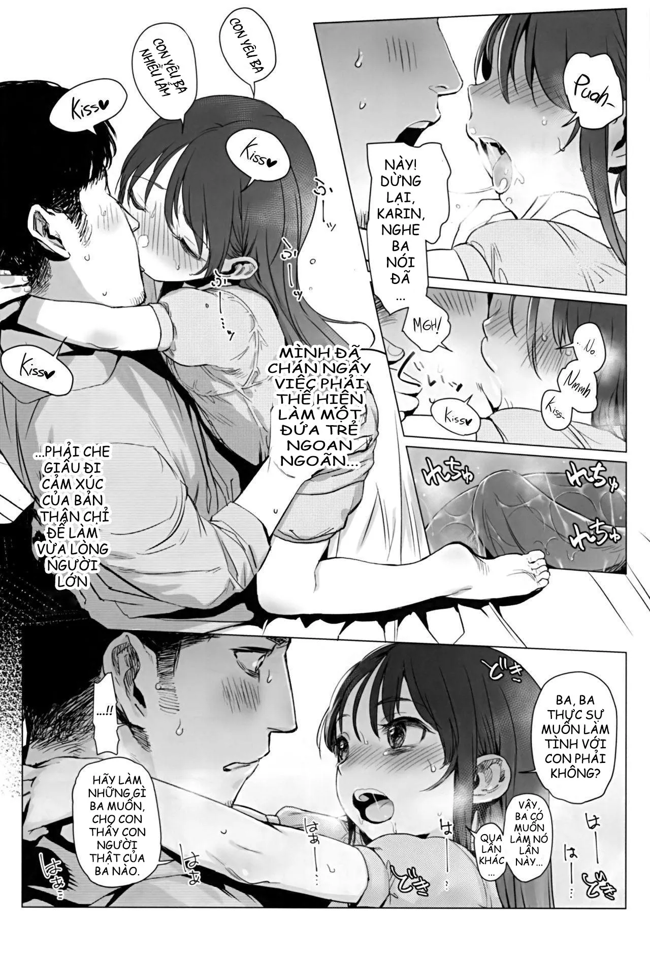HentaiVN.net - Ảnh 16 - Yappari Papa ga Suki. [Of course I love my daddy] - Oneshot