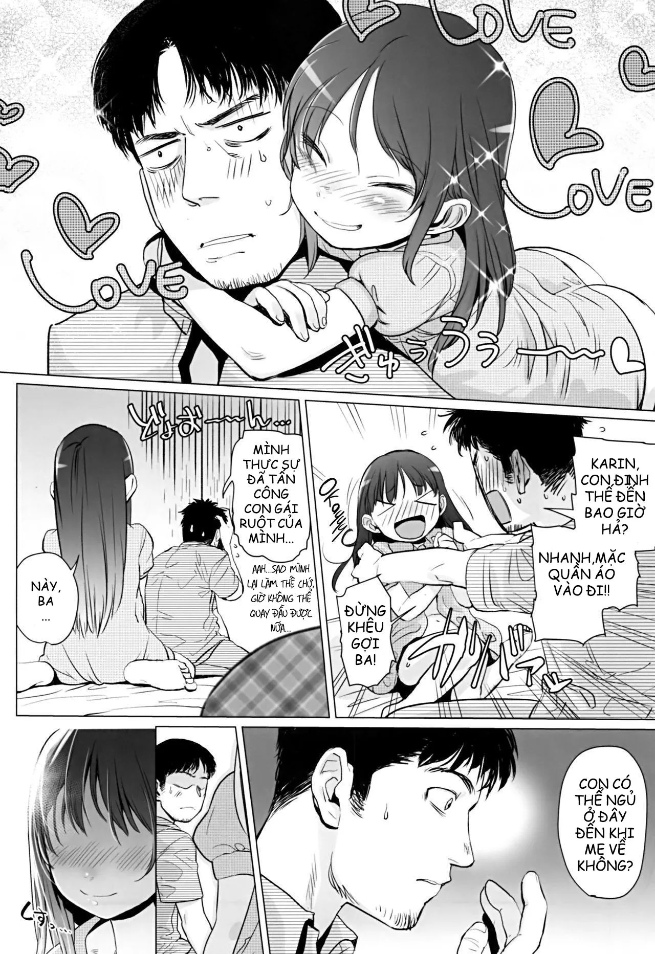 HentaiVN.net - Ảnh 27 - Yappari Papa ga Suki. [Of course I love my daddy] - Oneshot