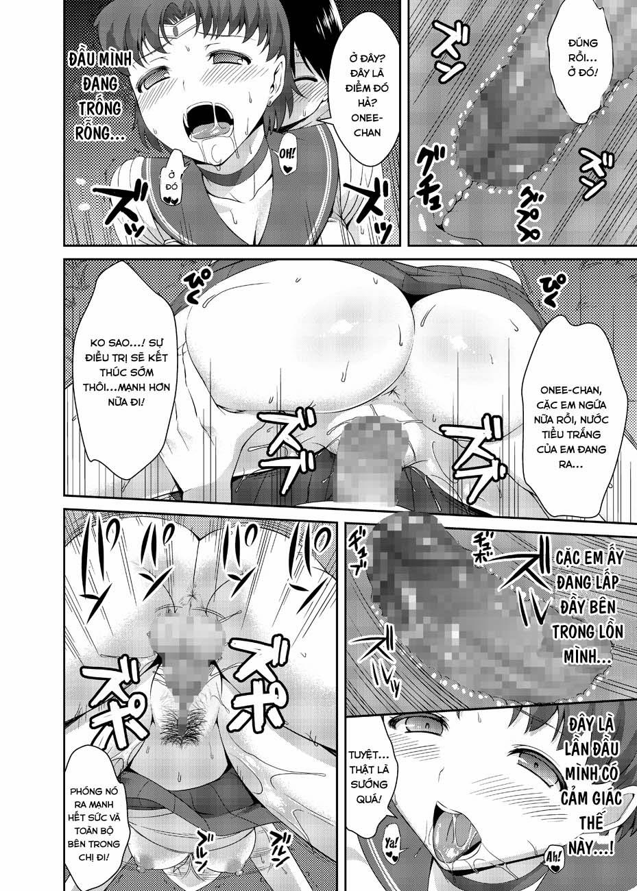 HentaiVN.net - Ảnh 15 - Hey, Onee-Chan! Will You Play With Me? (Sailor Moon) [Nee Boku? Onee-chan-tachi to Issho ni Asonde kurenai?] - Mecury Freak