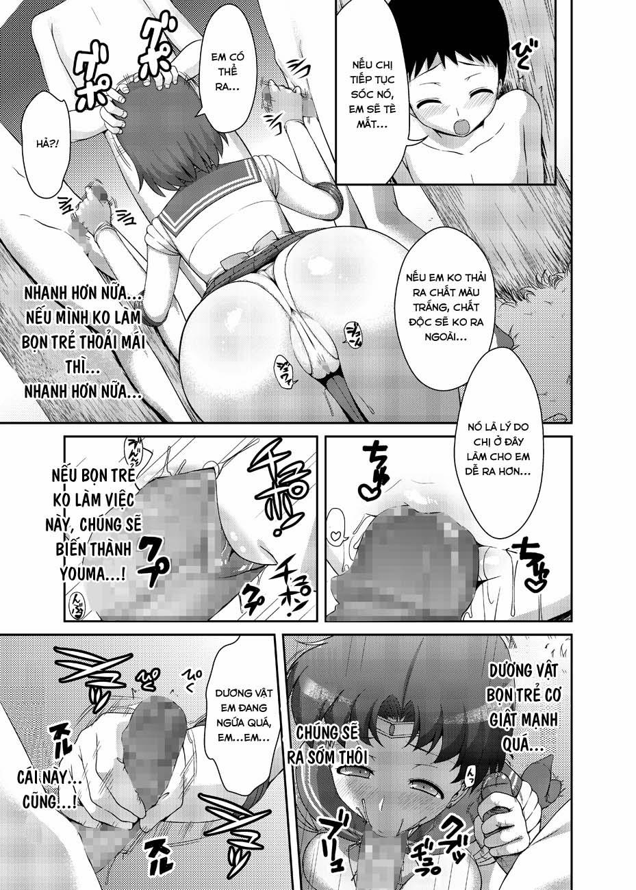 HentaiVN.net - Ảnh 6 - Hey, Onee-Chan! Will You Play With Me? (Sailor Moon) [Nee Boku? Onee-chan-tachi to Issho ni Asonde kurenai?] - Mecury Freak