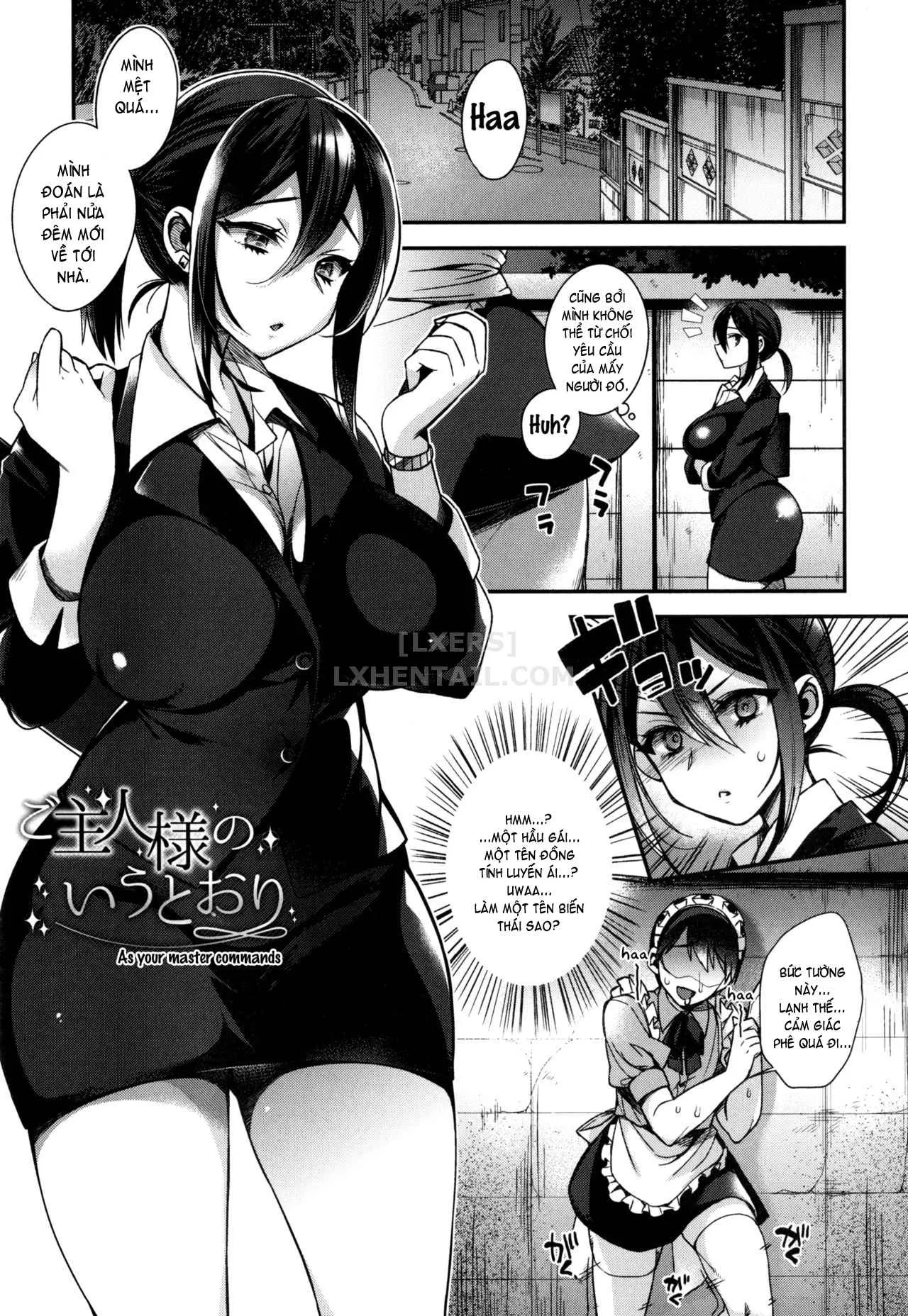 HentaiVN.net - Ảnh 10 - Ojou-Sama To Maid No Midara Na Seikatsu - Chap 1