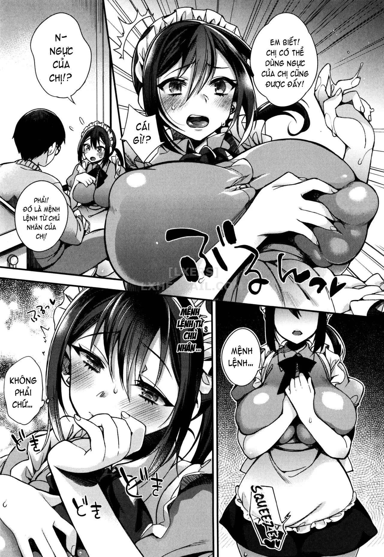 HentaiVN.net - Ảnh 18 - Ojou-Sama To Maid No Midara Na Seikatsu - Chap 1