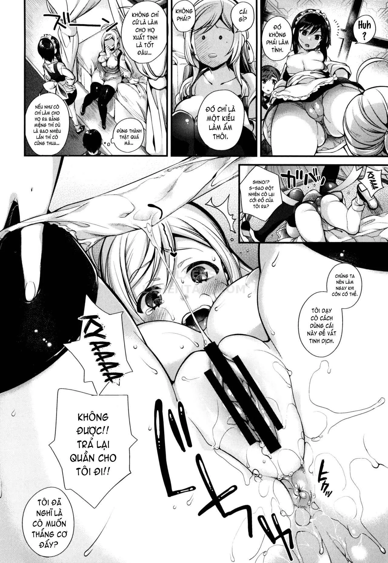 HentaiVN.net - Ảnh 15 - Ojou-Sama To Maid No Midara Na Seikatsu - Chap 2