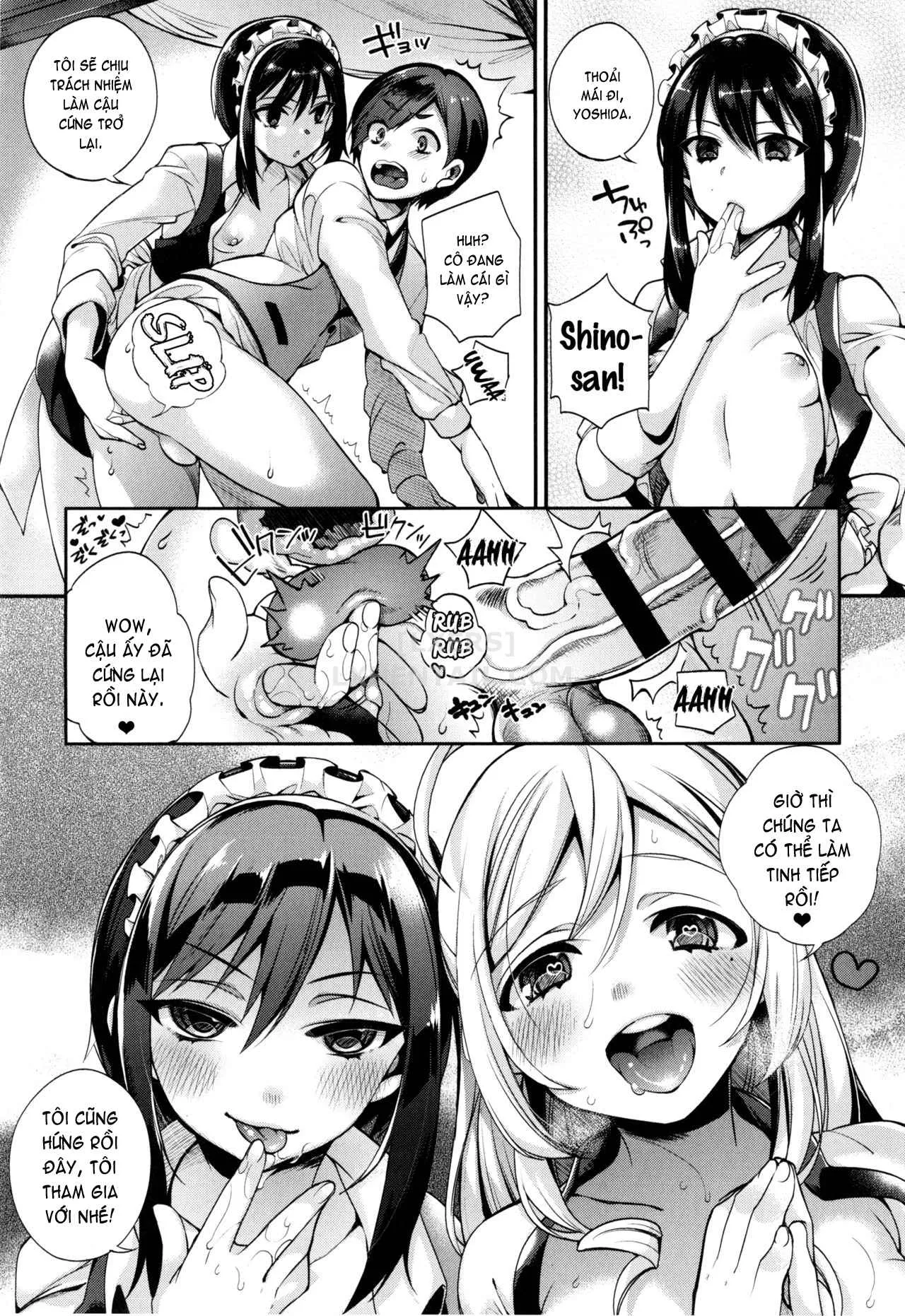 HentaiVN.net - Ảnh 22 - Ojou-Sama To Maid No Midara Na Seikatsu - Chap 2
