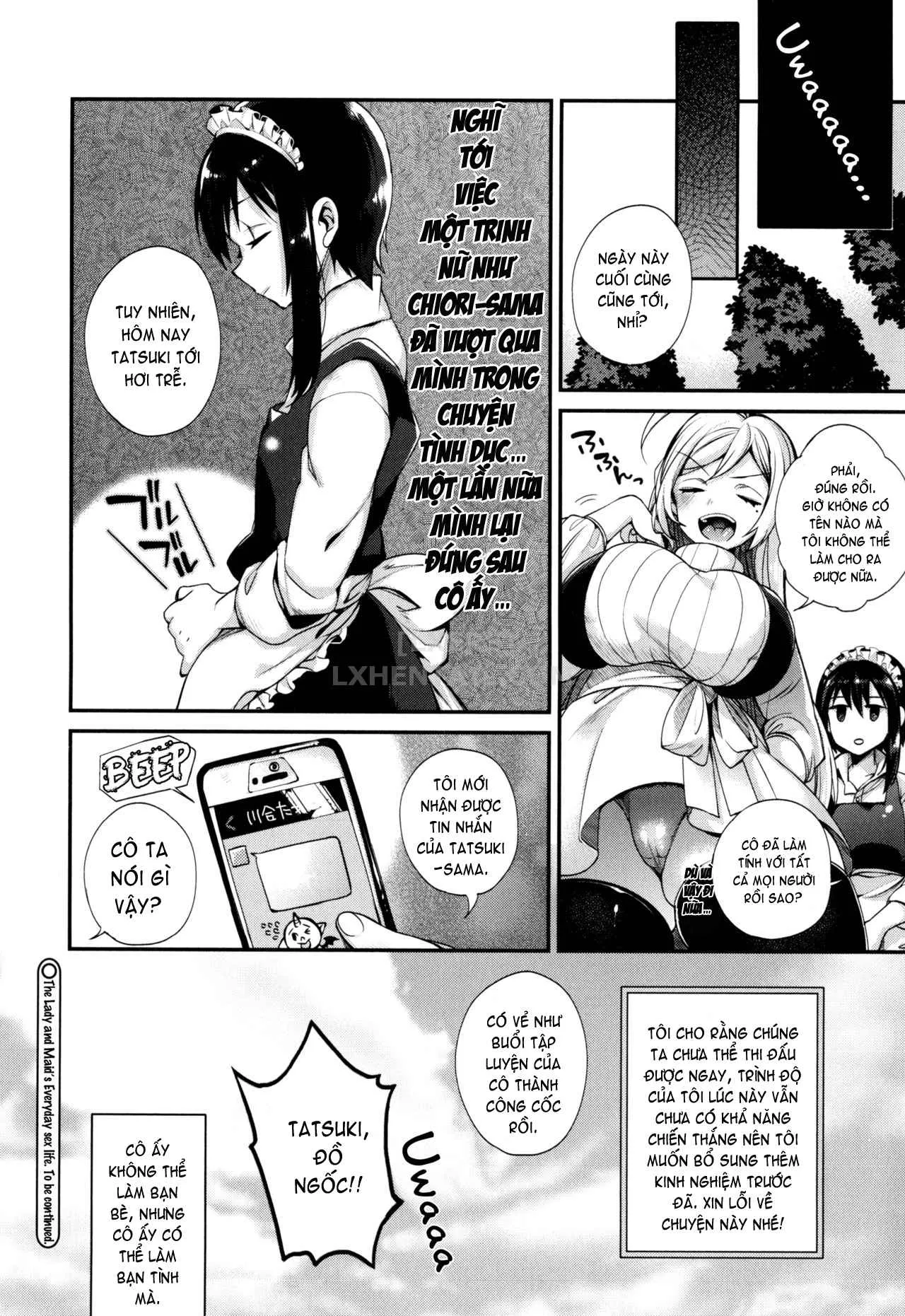 HentaiVN.net - Ảnh 23 - Ojou-Sama To Maid No Midara Na Seikatsu - Chap 2