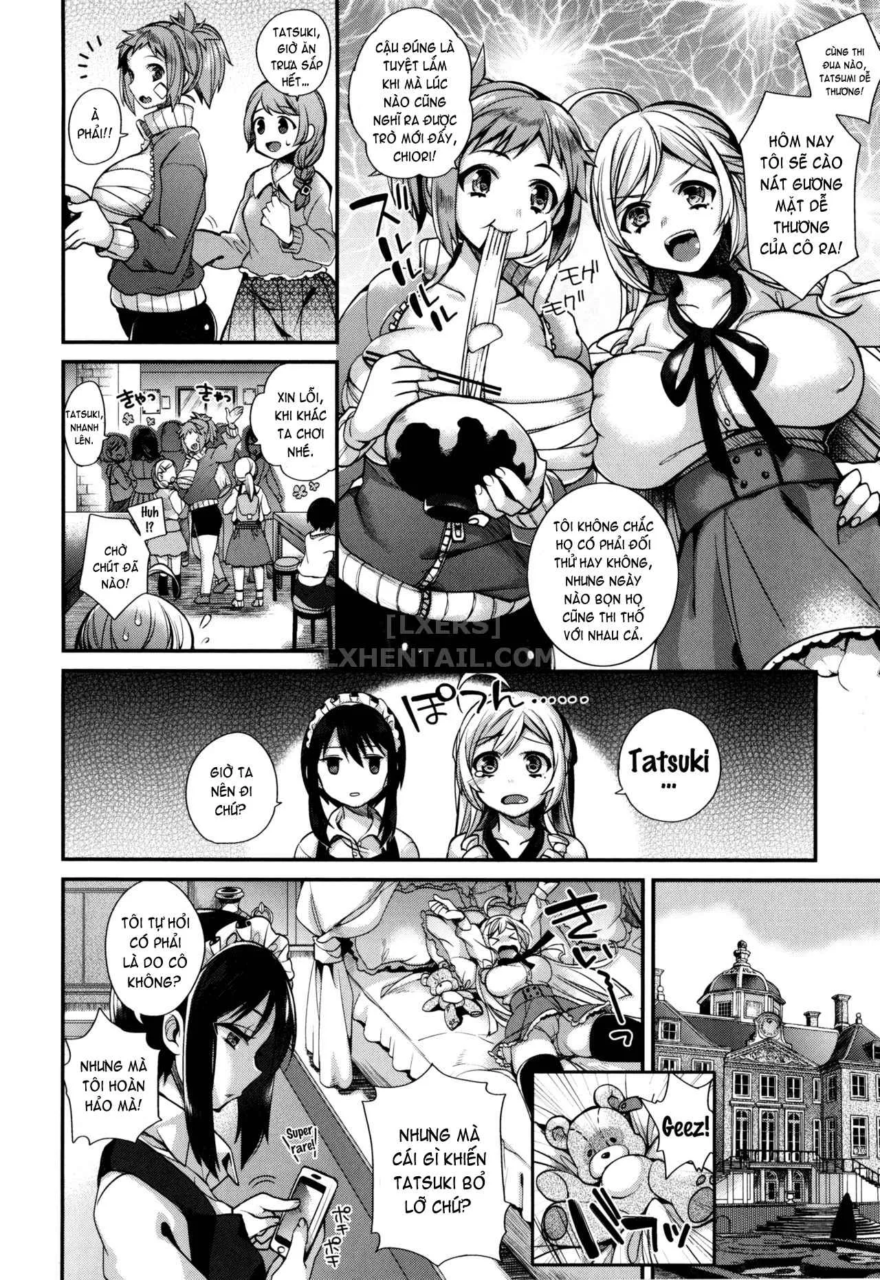 HentaiVN.net - Ảnh 5 - Ojou-Sama To Maid No Midara Na Seikatsu - Chap 2