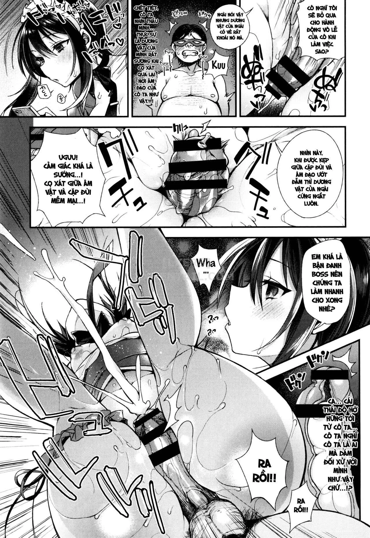 HentaiVN.net - Ảnh 10 - Ojou-Sama To Maid No Midara Na Seikatsu - Chap 4