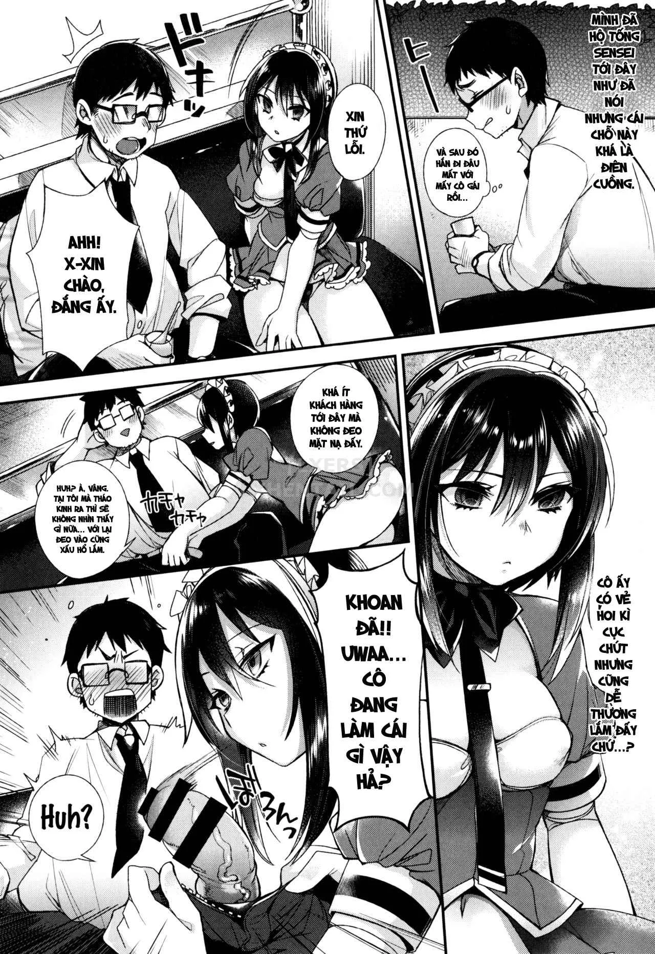 HentaiVN.net - Ảnh 13 - Ojou-Sama To Maid No Midara Na Seikatsu - Chap 4