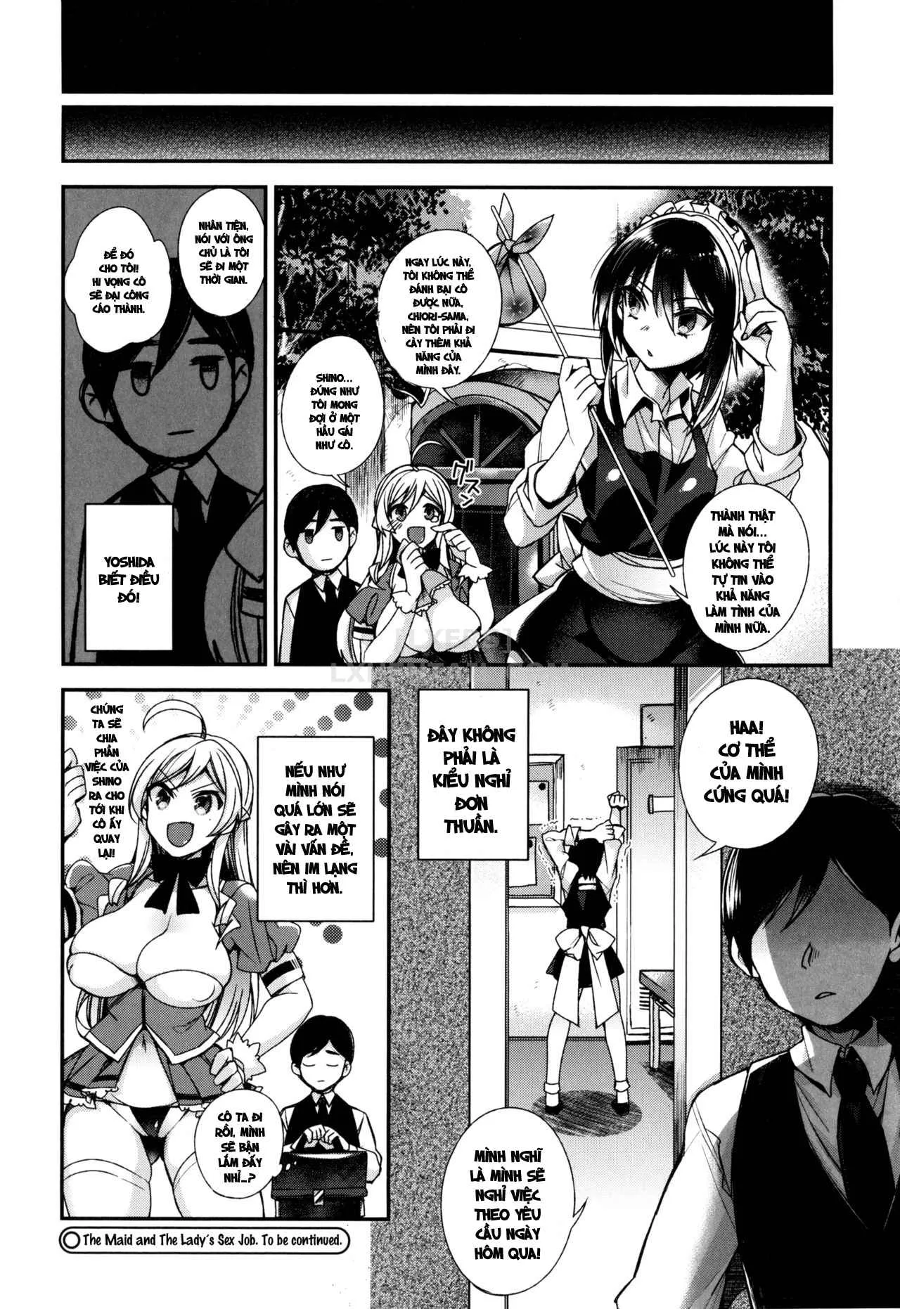 HentaiVN.net - Ảnh 25 - Ojou-Sama To Maid No Midara Na Seikatsu - Chap 4