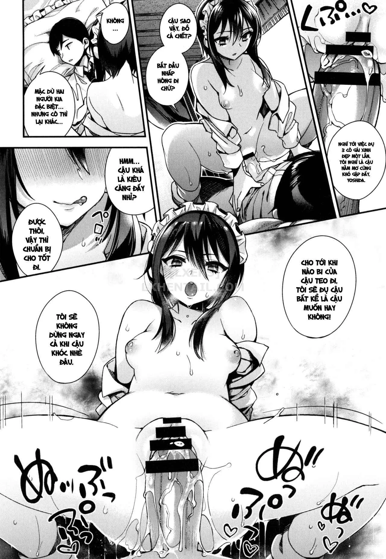 HentaiVN.net - Ảnh 8 - Ojou-Sama To Maid No Midara Na Seikatsu - Chap 5