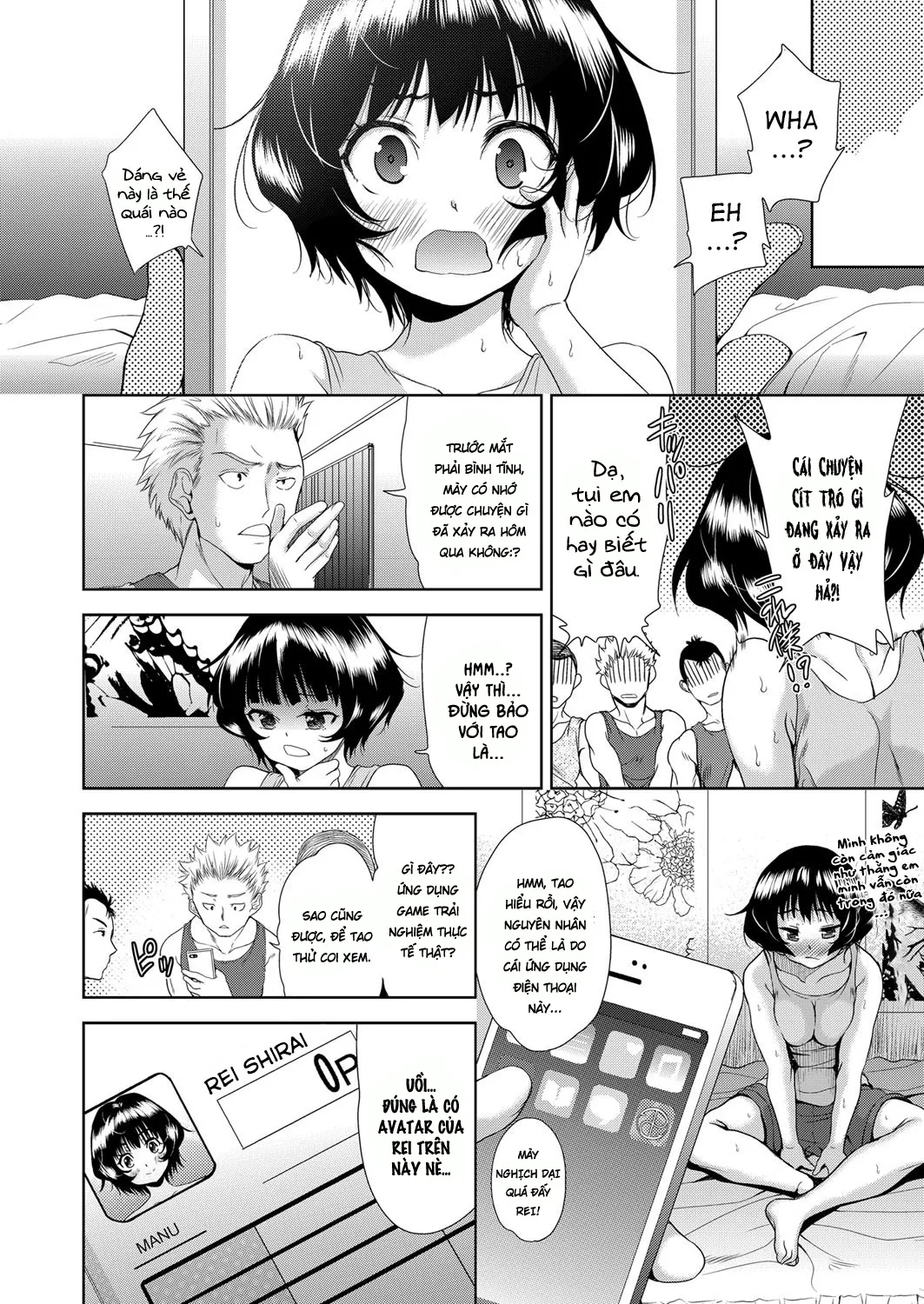 HentaiVN.net - Ảnh 7 - An App That Turns You into a Girl [Ứng dụng trải nghiệm giới tính khác; Onnanoko ni Naru Appli] - Chapter 1