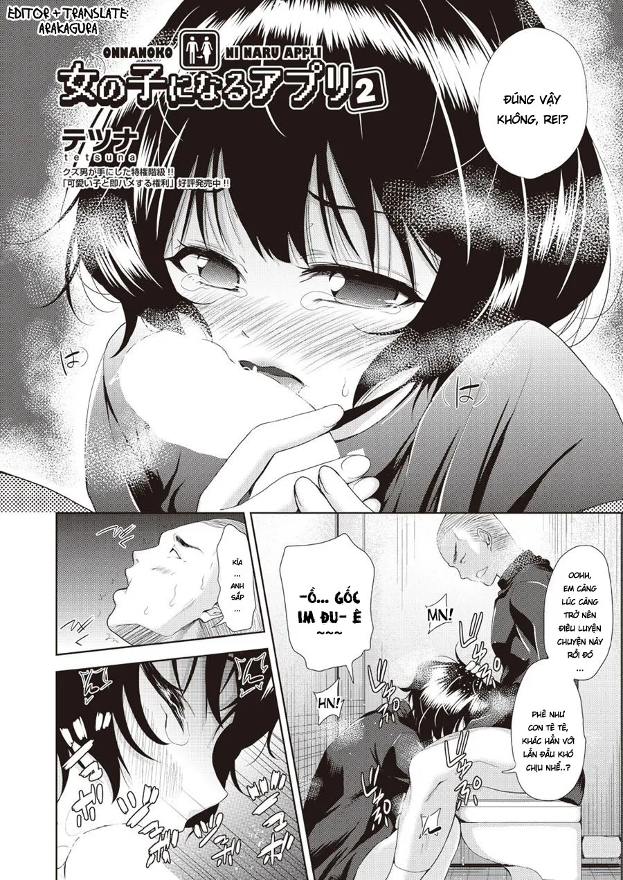 HentaiVN.net - Ảnh 3 - An App That Turns You into a Girl [Ứng dụng trải nghiệm giới tính khác; Onnanoko ni Naru Appli] - Chapter 2