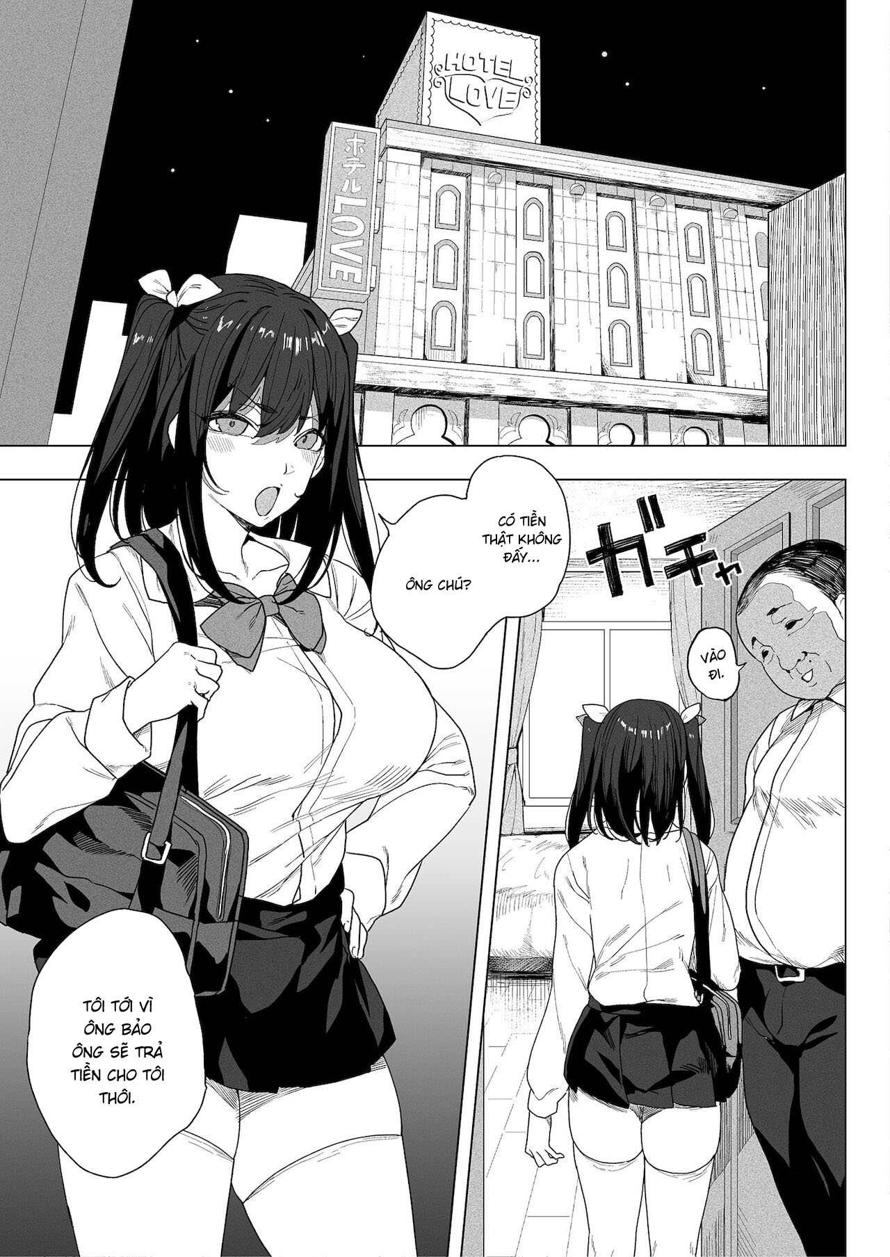 HentaiVN.net - Ảnh 4 - Sự trừng phạt của ông BỐ ĐƯỜNG [Papakatsu Joshi ni Oshioki ; Punishment for Daddy's Little Girl] - Oneshot