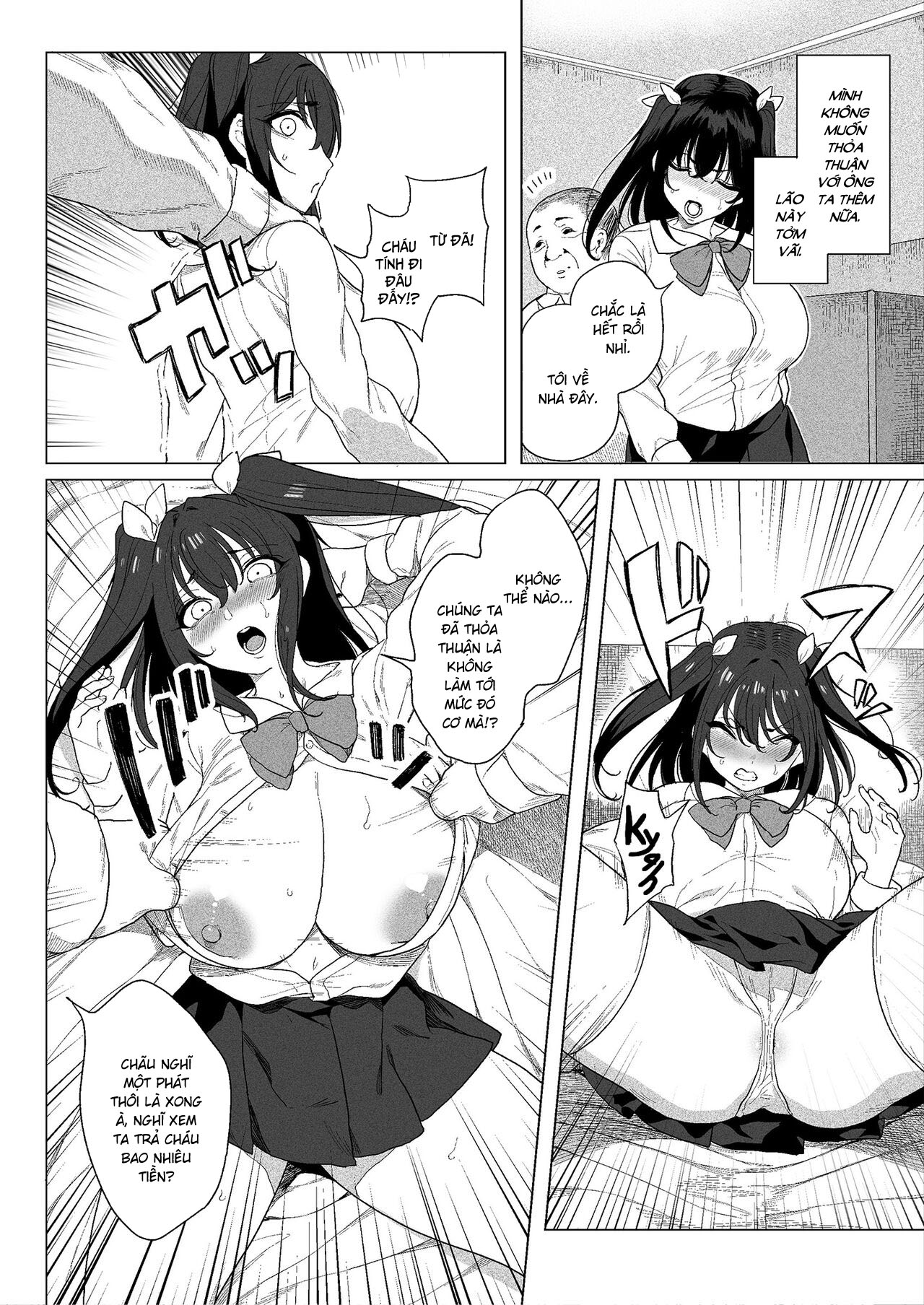 HentaiVN.net - Ảnh 9 - Sự trừng phạt của ông BỐ ĐƯỜNG [Papakatsu Joshi ni Oshioki ; Punishment for Daddy's Little Girl] - Oneshot