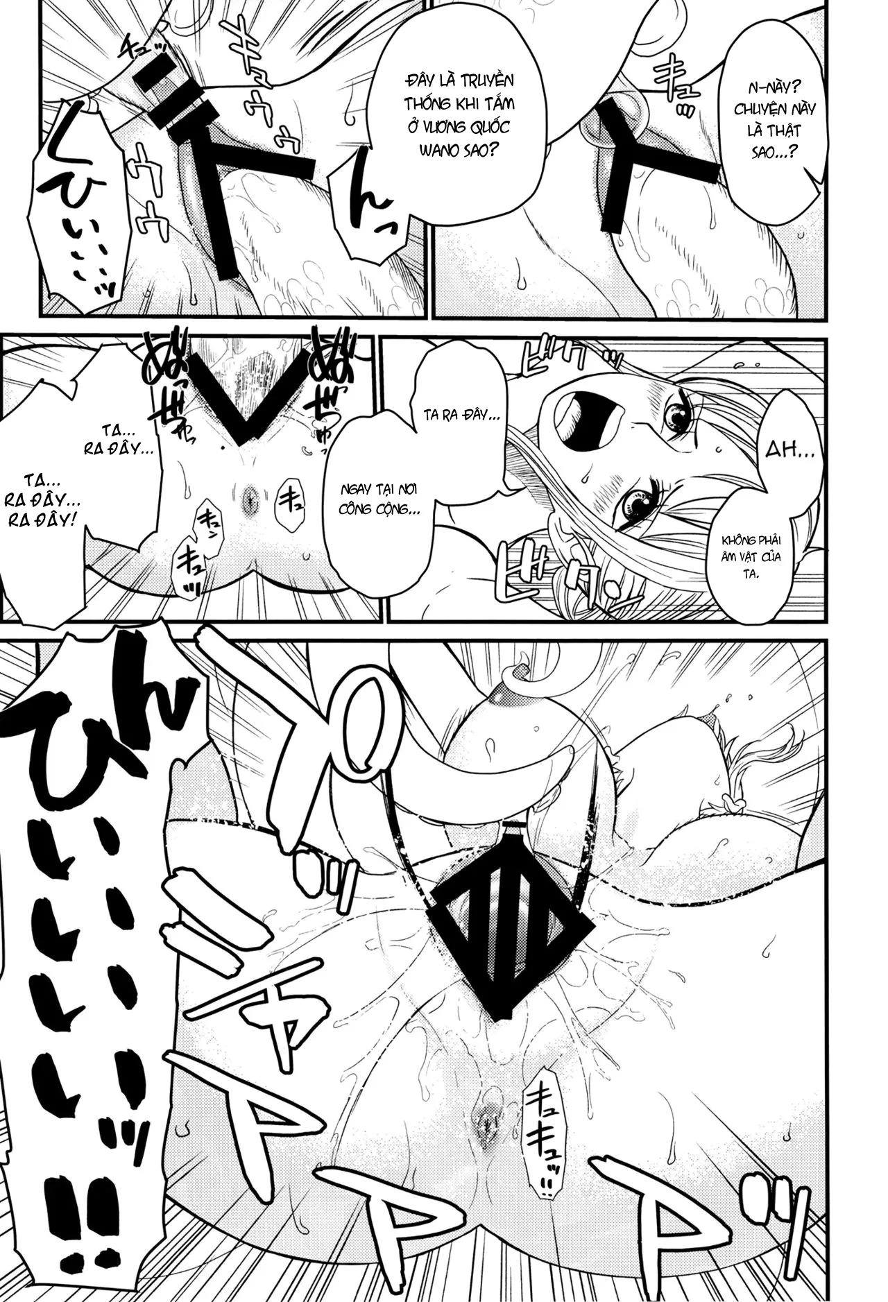 HentaiVN.net - Ảnh 7 - Nami và Robin ở nhà tắm công cộng [BATH HOUSE HOLE (One piece)] - Oneshot