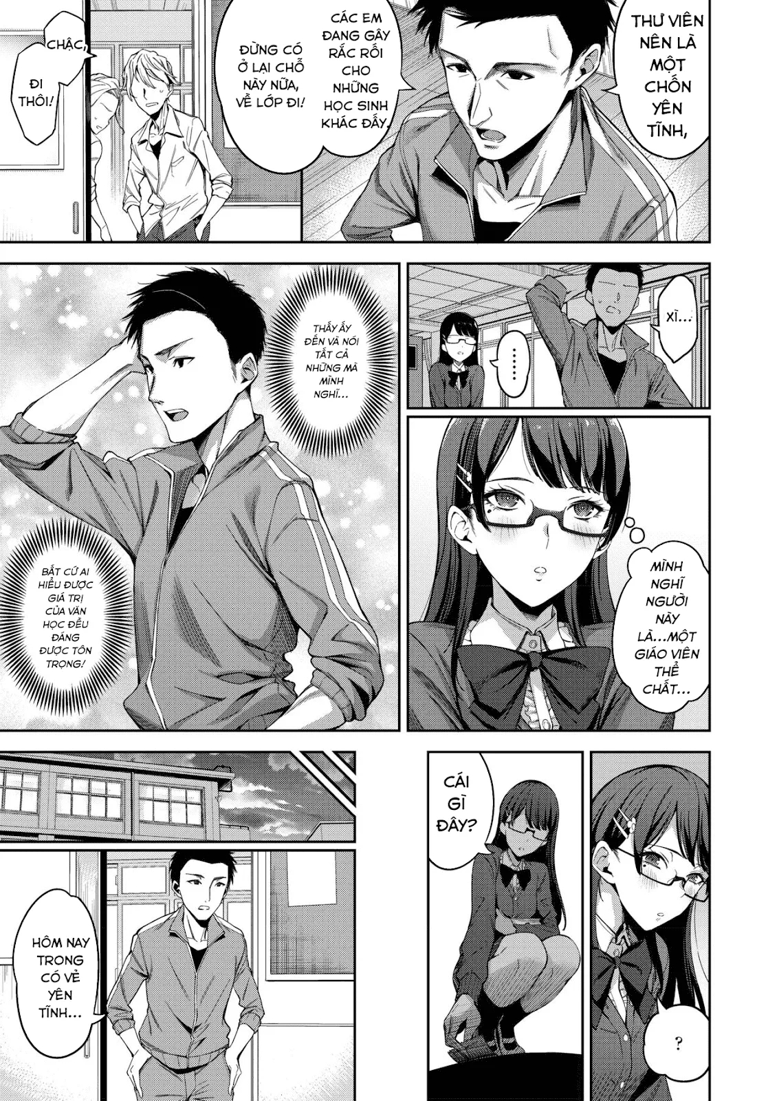 HentaiVN.net - Ảnh 3 - Cách tạo ra em bé [How to Properly Make a Baby; Tadashii Gomu no Tsukaikata] - Chap 1
