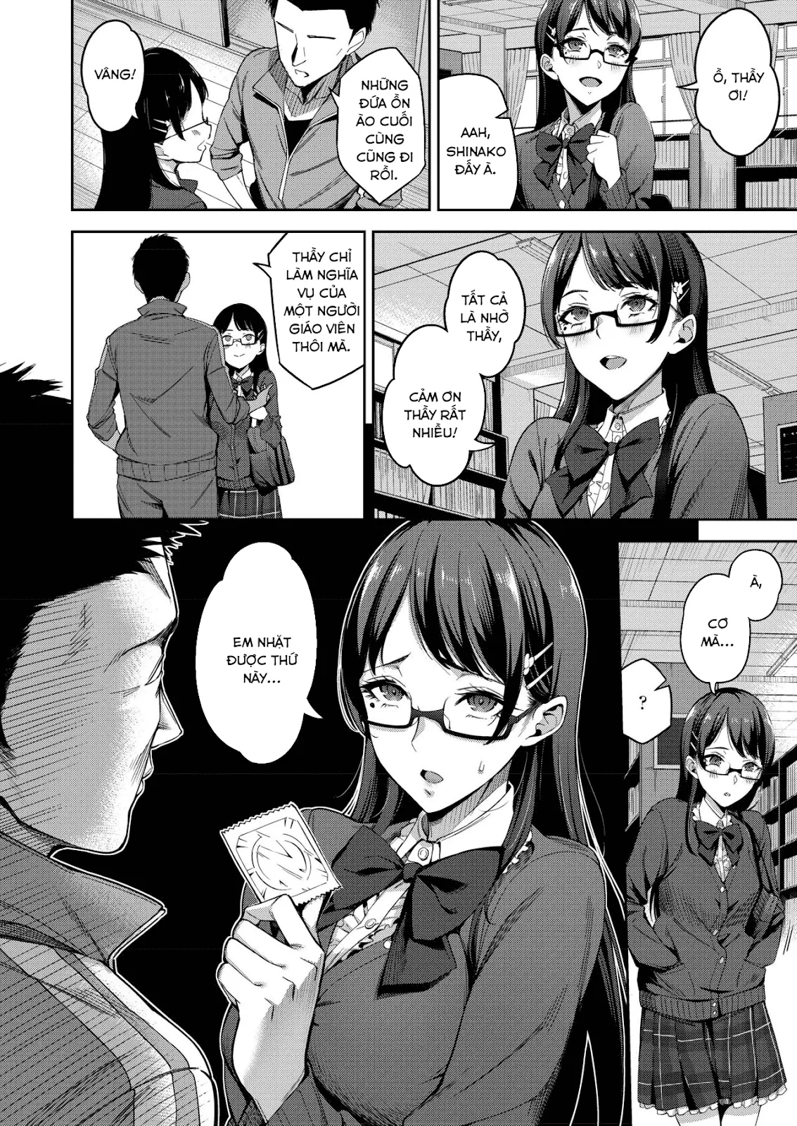 HentaiVN.net - Ảnh 4 - Cách tạo ra em bé [How to Properly Make a Baby; Tadashii Gomu no Tsukaikata] - Chap 1