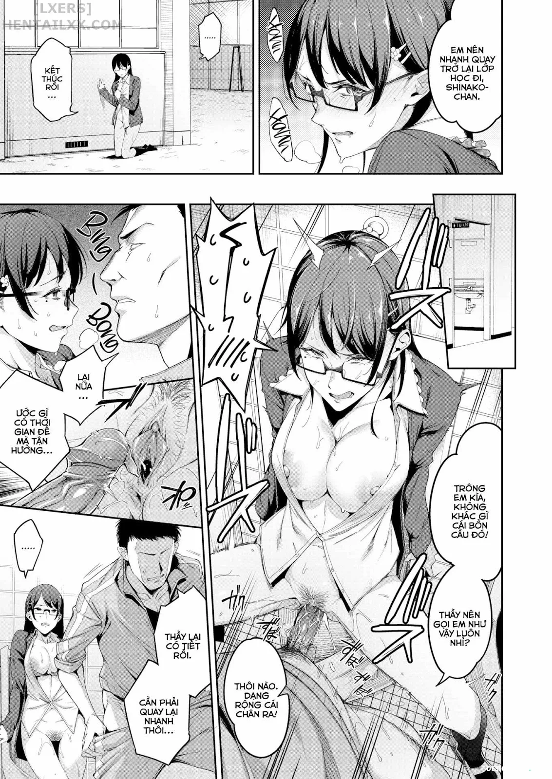 HentaiVN.net - Ảnh 8 - Cách tạo ra em bé [How to Properly Make a Baby; Tadashii Gomu no Tsukaikata] - Chap 2