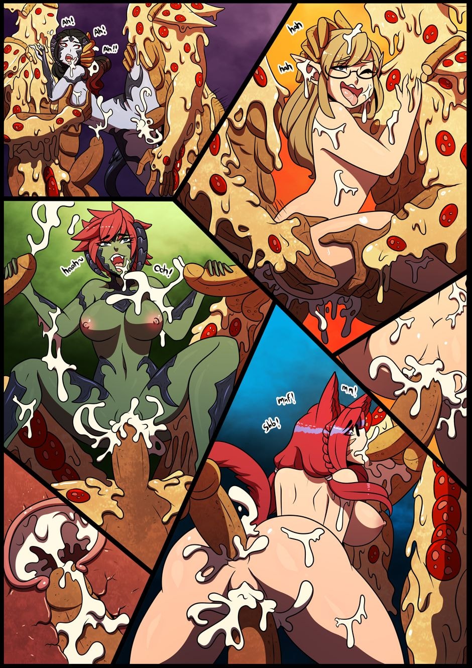 HentaiVN.net - Ảnh 11 - Đại tiệc Pizza - Oneshot