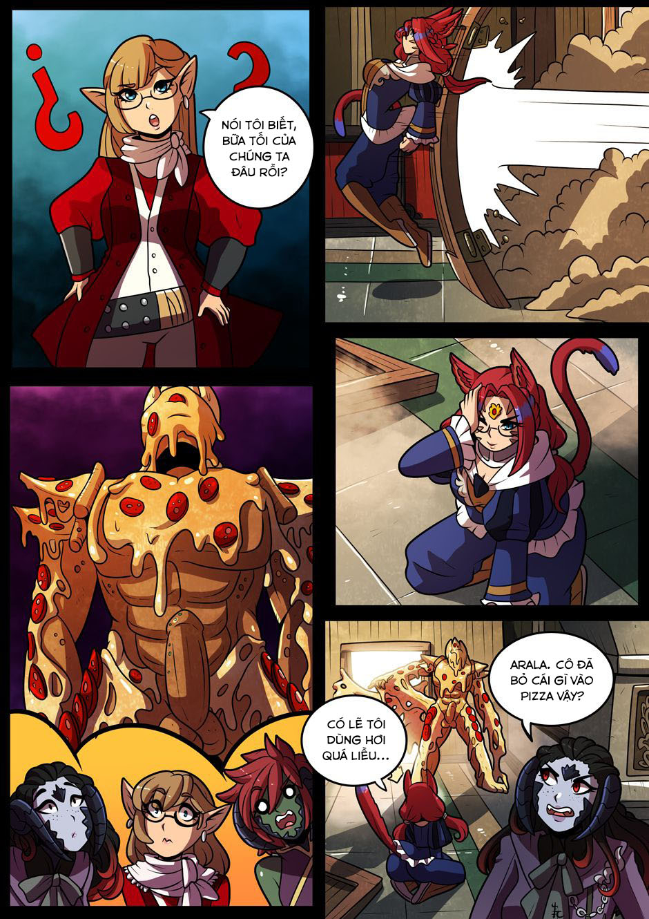 HentaiVN.net - Ảnh 4 - Đại tiệc Pizza - Oneshot