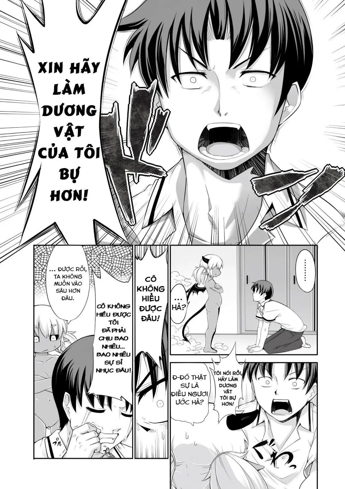 HentaiVN.net - Ảnh 5 - Kyou kara Hajimeru Kuro Majutsu [Ma Thuật Đen bắt đầu từ hôm nay] - Chap 1