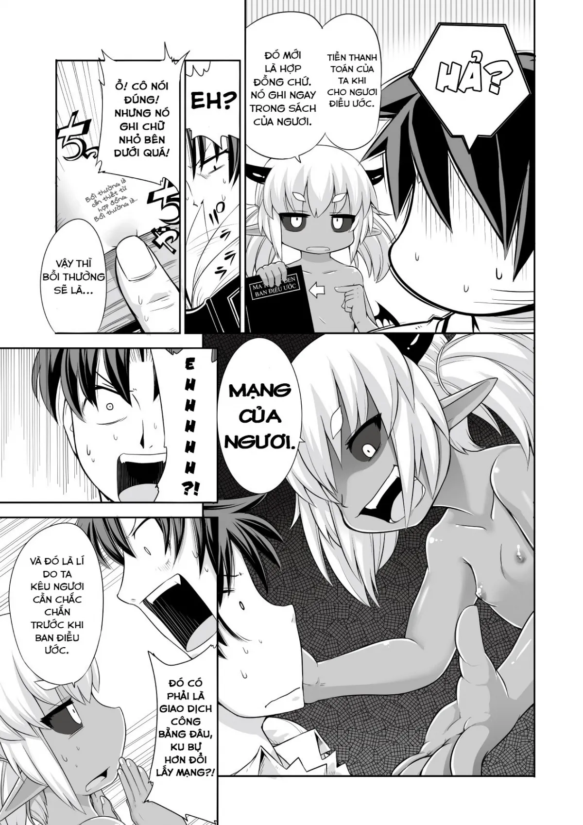 HentaiVN.net - Ảnh 7 - Kyou kara Hajimeru Kuro Majutsu [Ma Thuật Đen bắt đầu từ hôm nay] - Chap 1